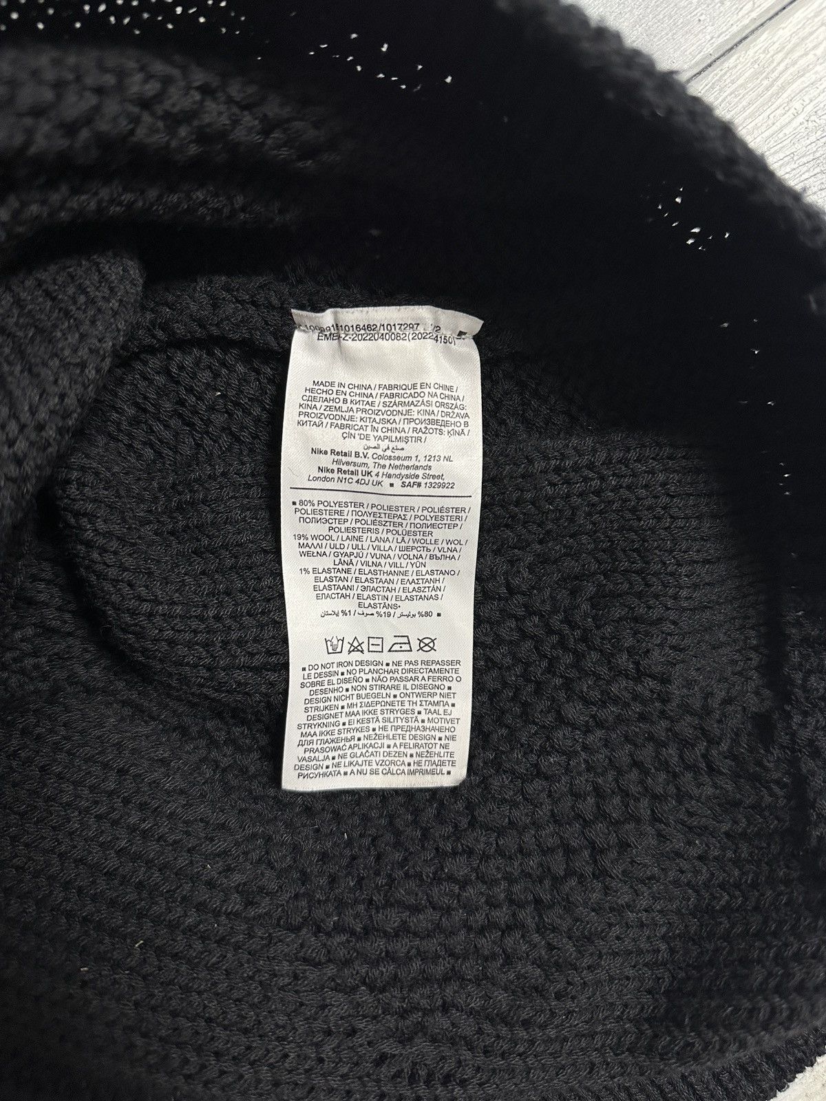 Nike Very Rare Knitted Sweater Nike Big Swoosh Centr Logo Size US XL / EU 56 / 4 - 7 Thumbnail