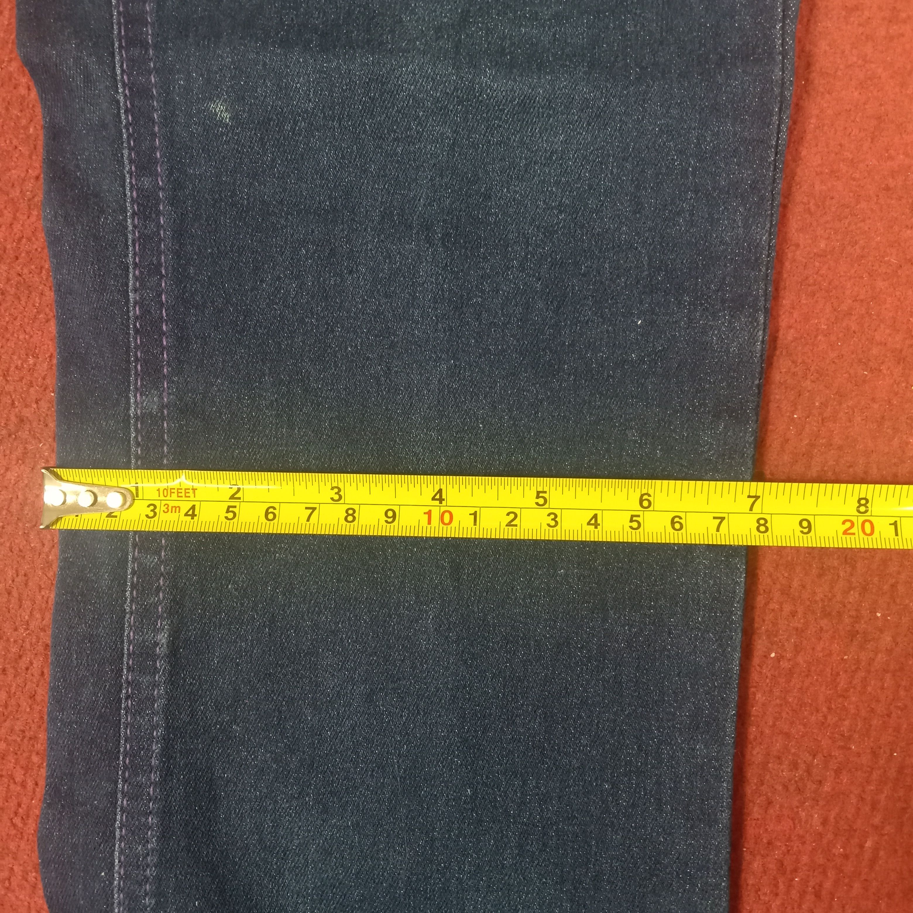 Designer × Vivienne Westwood Vivienne Westwood Designer Punk Logo Design Pocket Jeans Size 31" - 10 Thumbnail