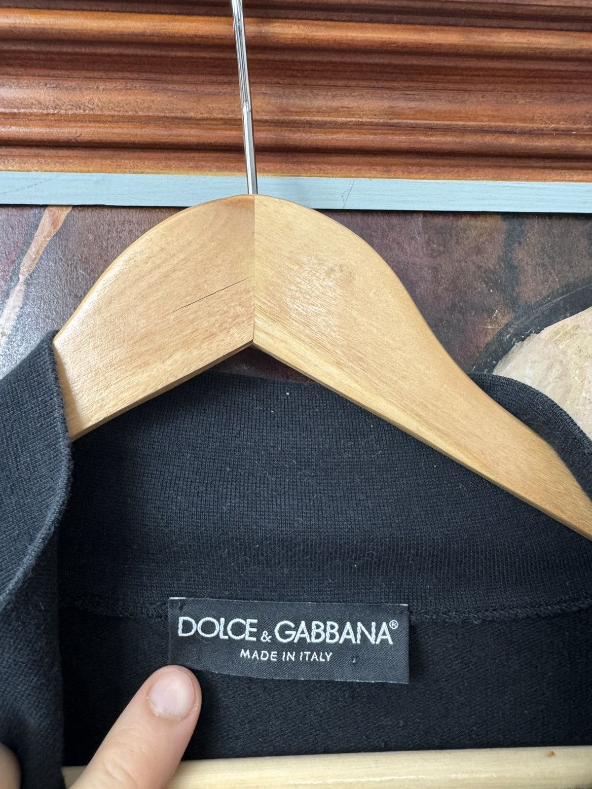 Dolce & Gabbana Dolce & Gabbana Vintage Y2k Og 1/4 Zip Luxury Designer Rare Size US XL / EU 56 / 4 - 3 Thumbnail