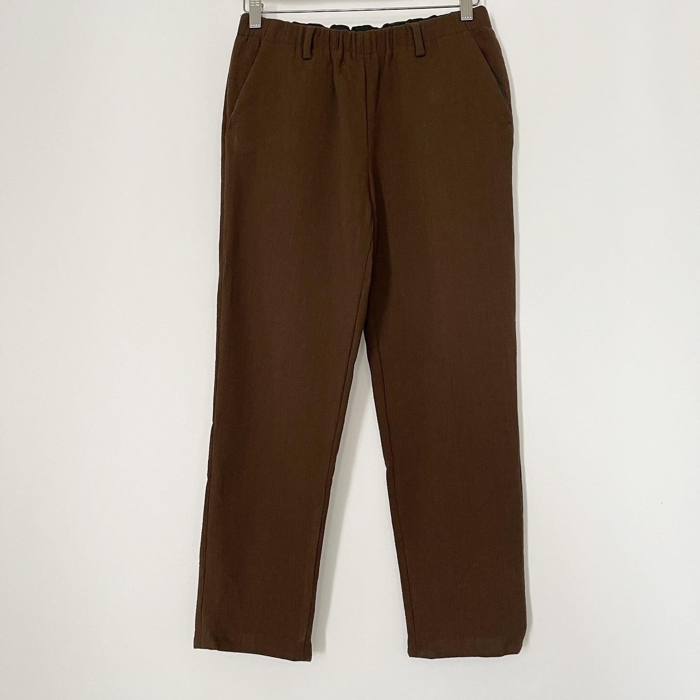 image of Forte Forte Pants in Brown, Women's (Size 26)
