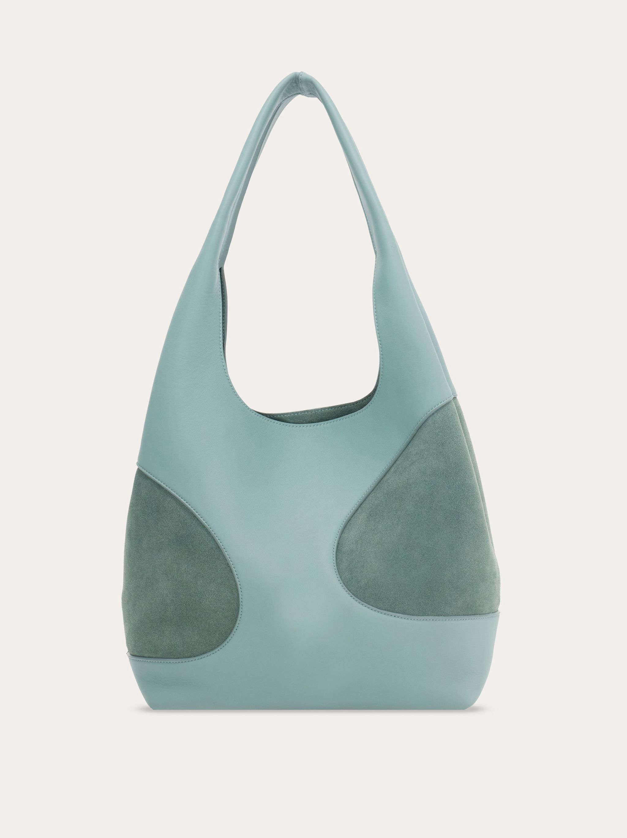 Salvatore Ferragamo o1s1rm0924 Size: OS / Hobo Bag in Sage Green Size ONE SIZE - 4 Thumbnail