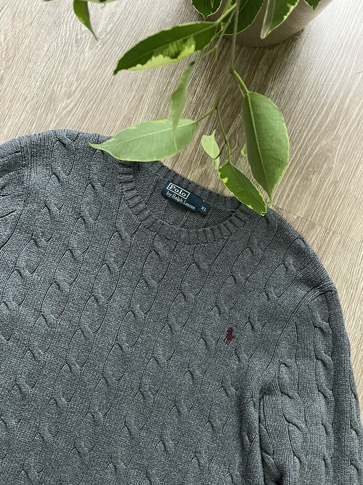 Polo Ralph Lauren Polo Ralph Lauren Sweater Grey Size US XL / EU 56 / 4 - 2 Thumbnail