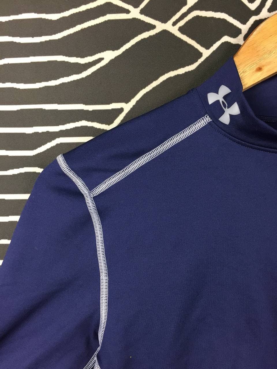 Under Armour Under Armour ColdGear Mock Neck Compression Base Layer Top Size US S / EU 44-46 / 1 - 4 Thumbnail