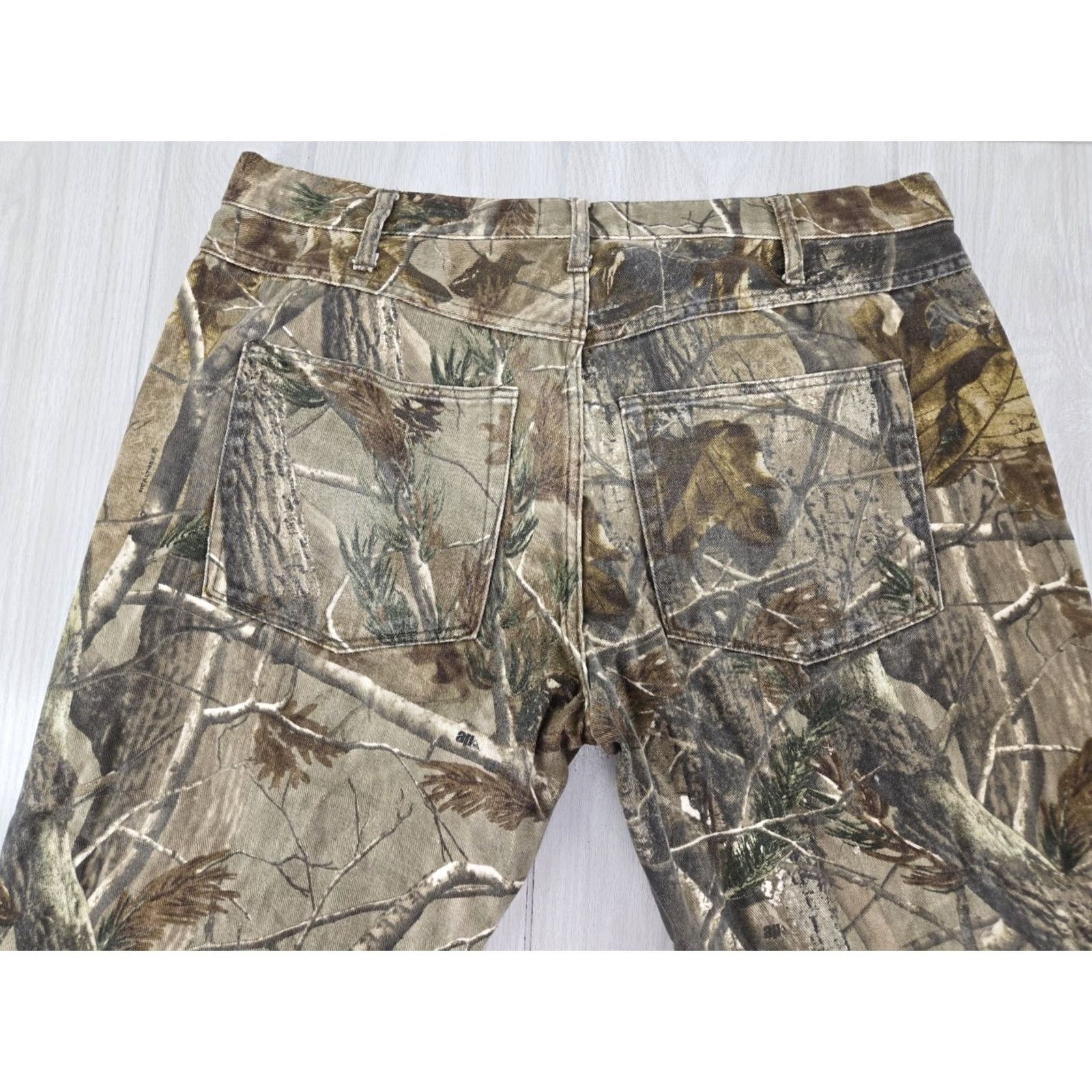 Realtree VINTAGE Realtree Jeans Men's 38x30 Camouflage Double Knee Denim Size US 38 / EU 54 - 7 Thumbnail
