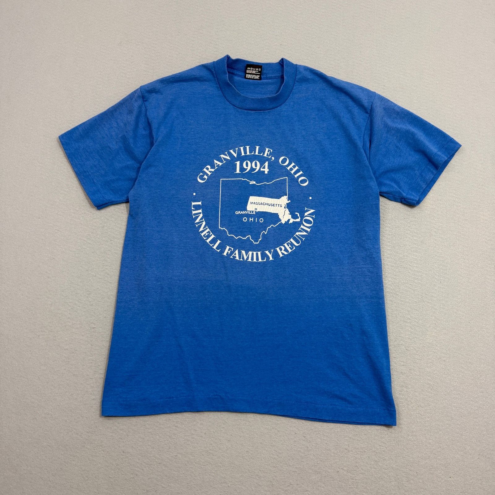 Vintage Vintage 1994 Granville Ohio Shirt Large Blue 90s USA Made Size US L / EU 52-54 / 3 - 1 Thumbnail