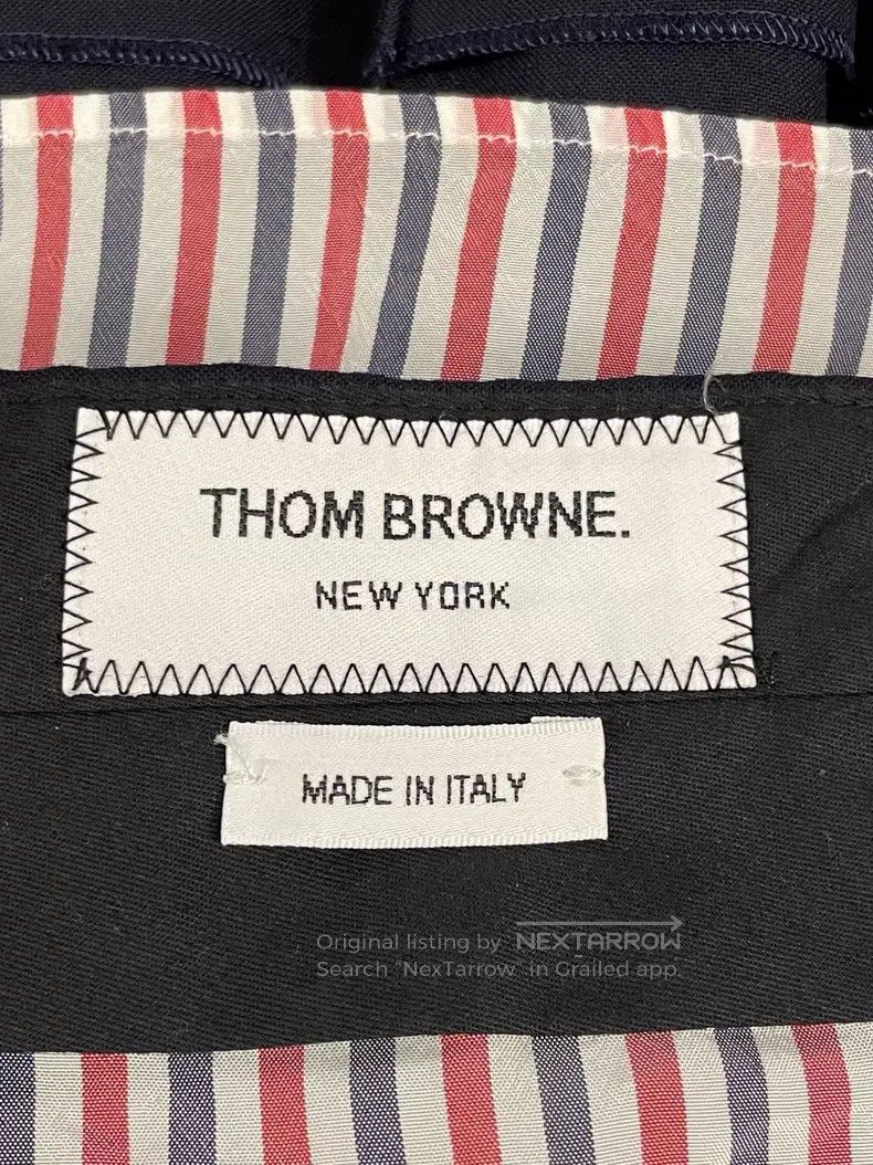 Thom Browne Thom Browne Navy Classic Pleated Skirt with Lining Made of Size 24" / US 00 / IT 34 - 3 Thumbnail