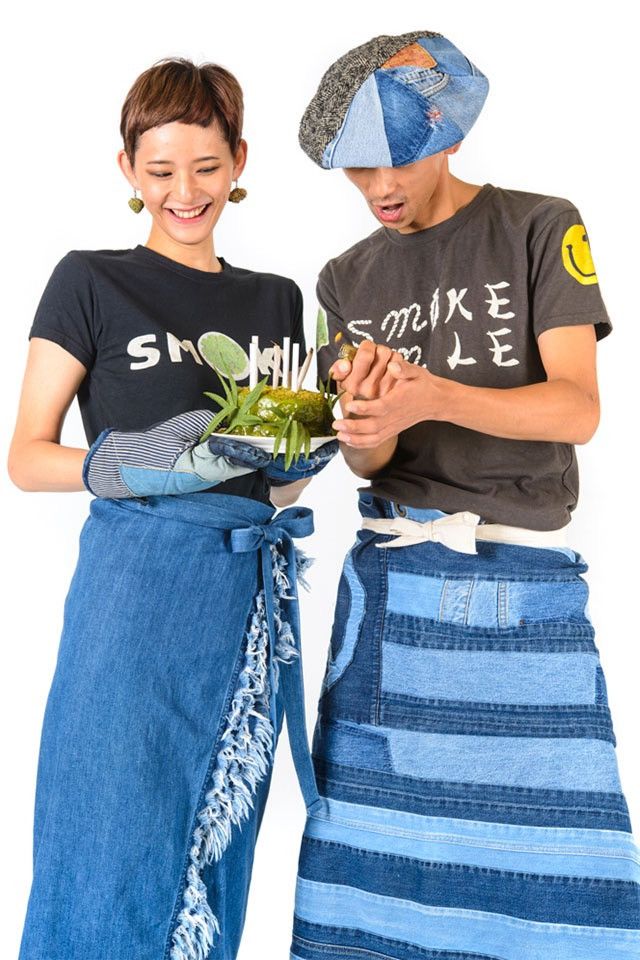 Kapital KAPITAL 2017SS HIPPIE FLAG DENIM APRON Size ONE SIZE - 7 Thumbnail