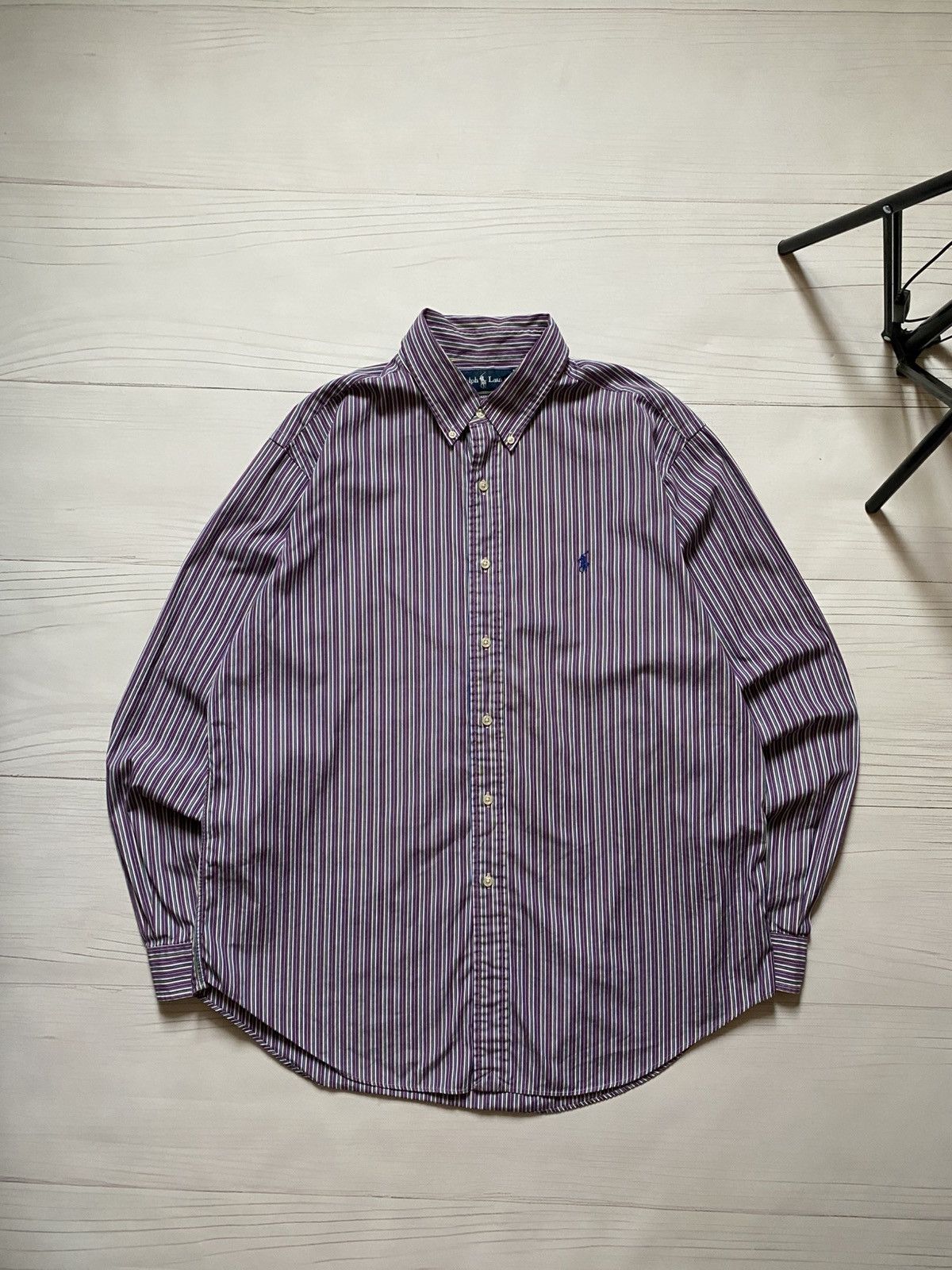 Polo Ralph Lauren Vintage Polo Ralph Lauren striped classic button up shirt Size US XXL / EU 58 / 5 - 1 Thumbnail