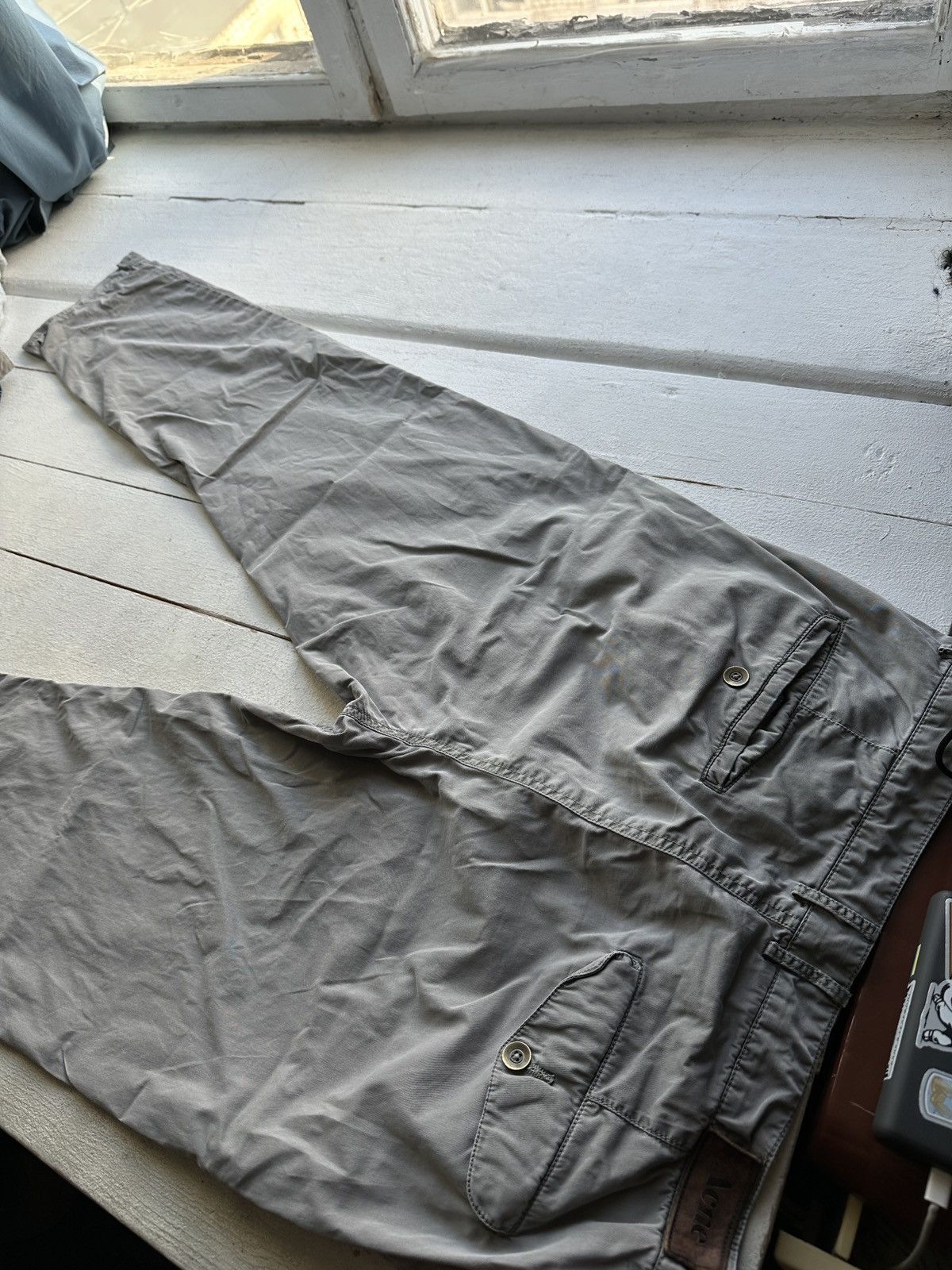 Acne Studios 🚨 ACNE RARE MEN GRAY CARGO PANTS ACNE STUDIOS VNTG Size US 34 / EU 50 - 13 Thumbnail