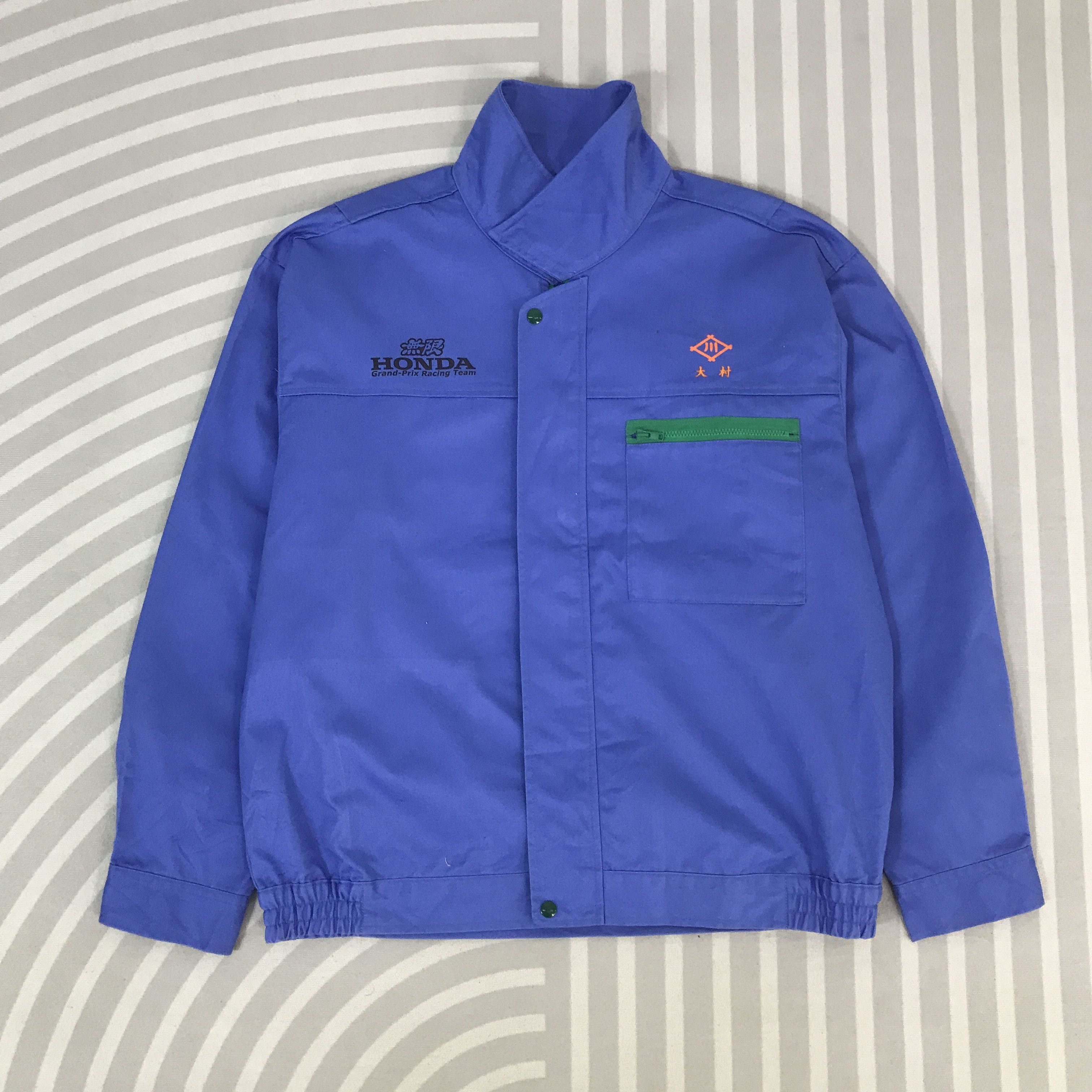 Japanese Brand Vintage Honda Mugen Racing Team Custom Jacket K64B12 Size US L / EU 52-54 / 3 - 2 Thumbnail