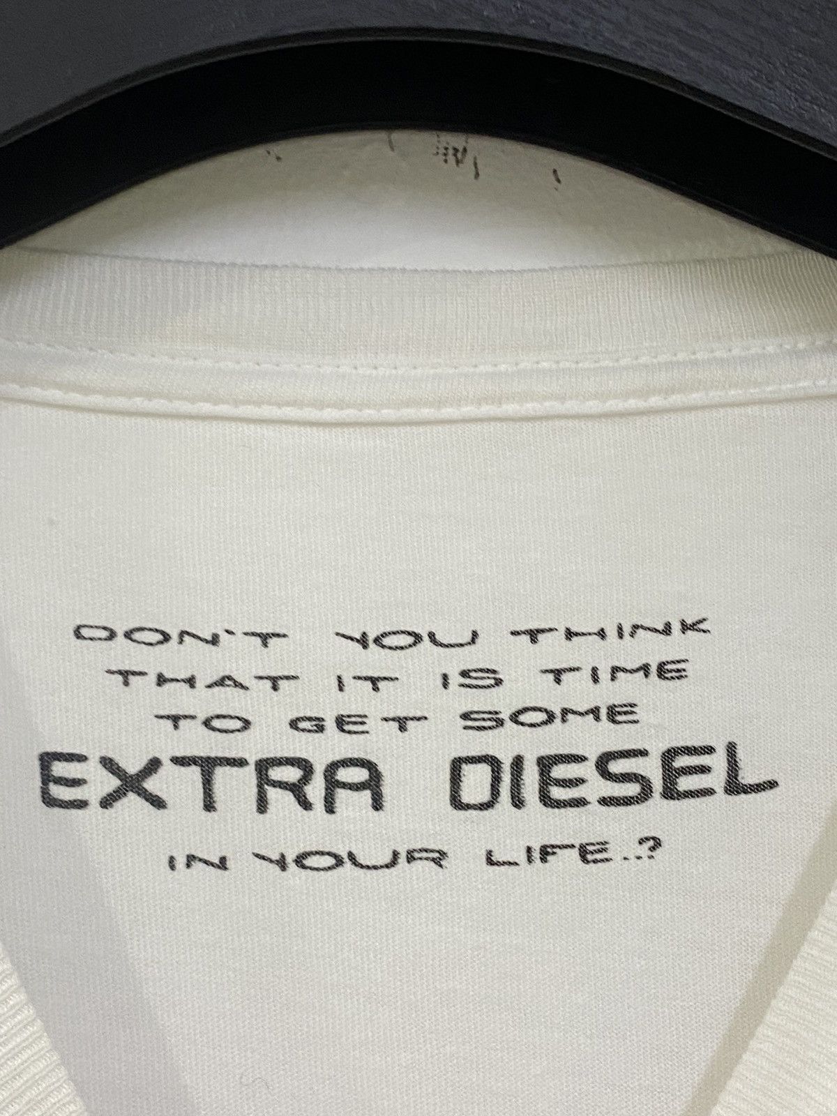 Diesel 💥 DIESEL DIE FOR SUCCESS HALF FACE PUNK DESIGN VERY RARE Size US S / EU 44-46 / 1 - 5 Thumbnail