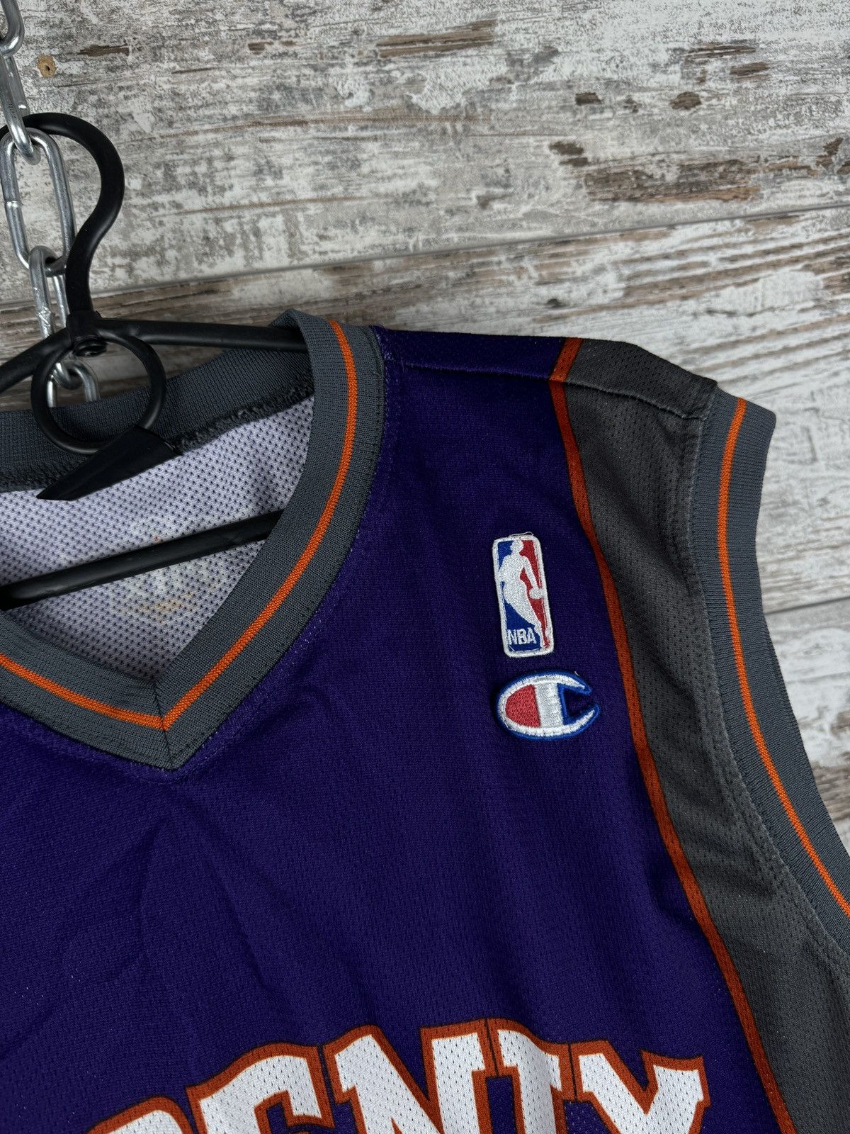 Champion × NBA × Vintage Mens Vintage Adidas NBA Phoenix Steve Nash 13 jersey tee Y2K Size US L / EU 52-54 / 3 - 6 Thumbnail
