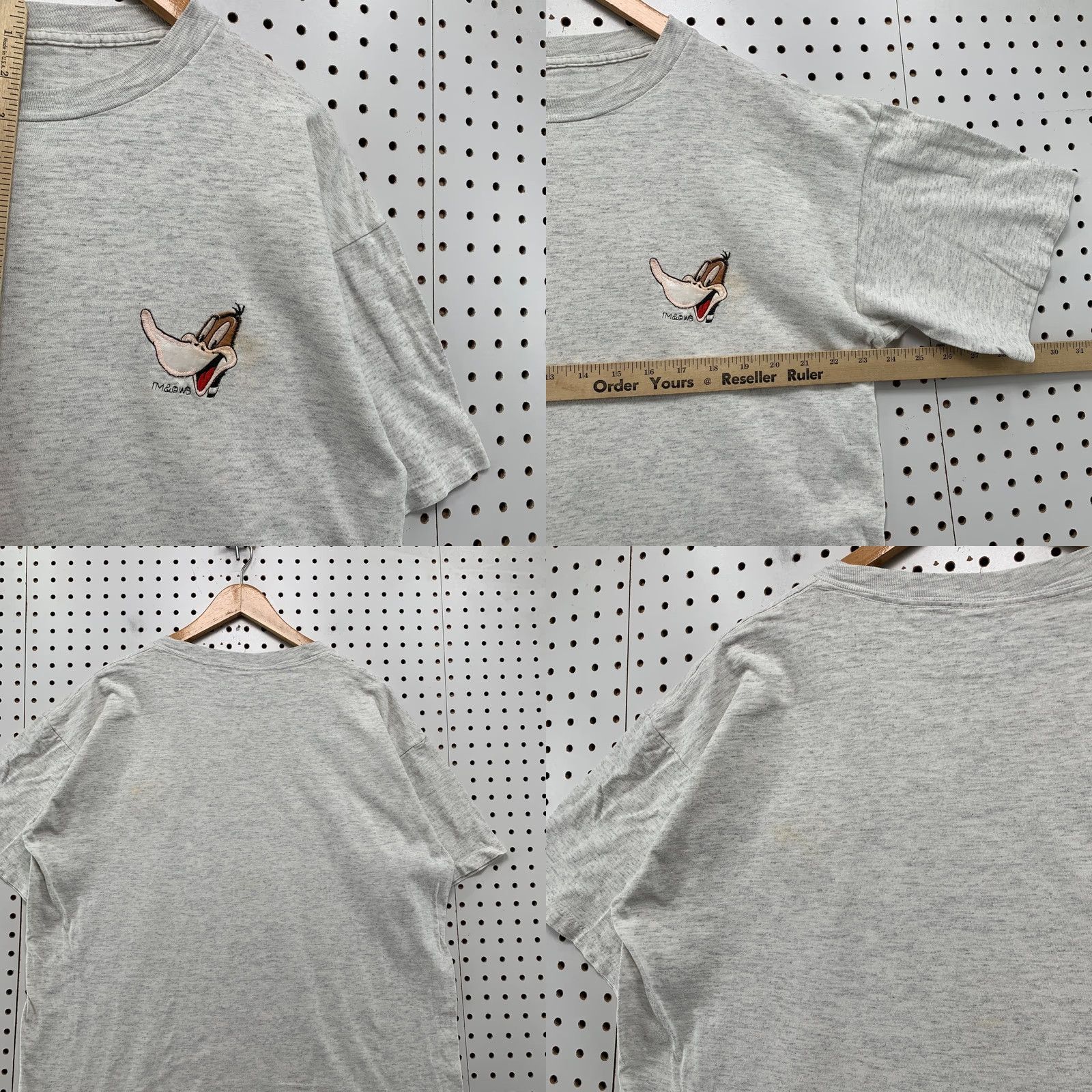 Vintage VINTAGE Nike Shirt Mens L Gray Embroidered Single Stitch Distressed Size US L / EU 52-54 / 3 - 9 Thumbnail