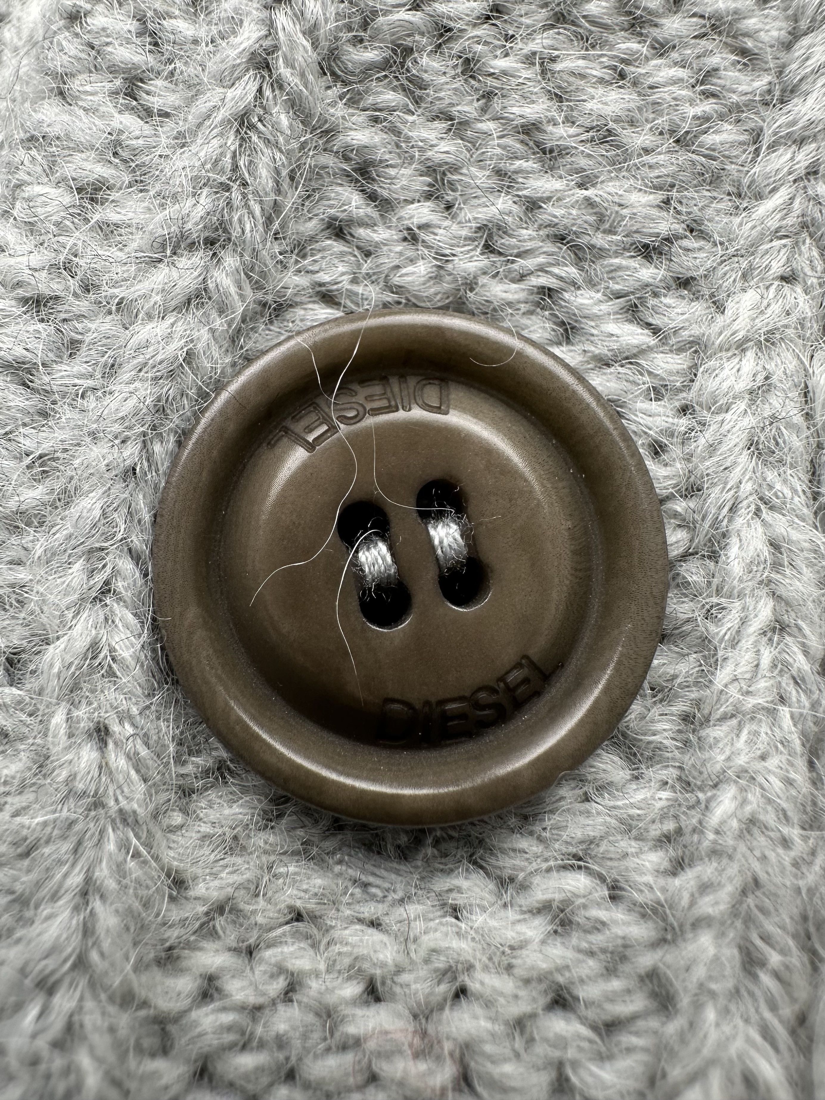 Diesel Diesel Vintage Knit Cardigan (B244) Size US L / EU 52-54 / 3 - 7 Thumbnail