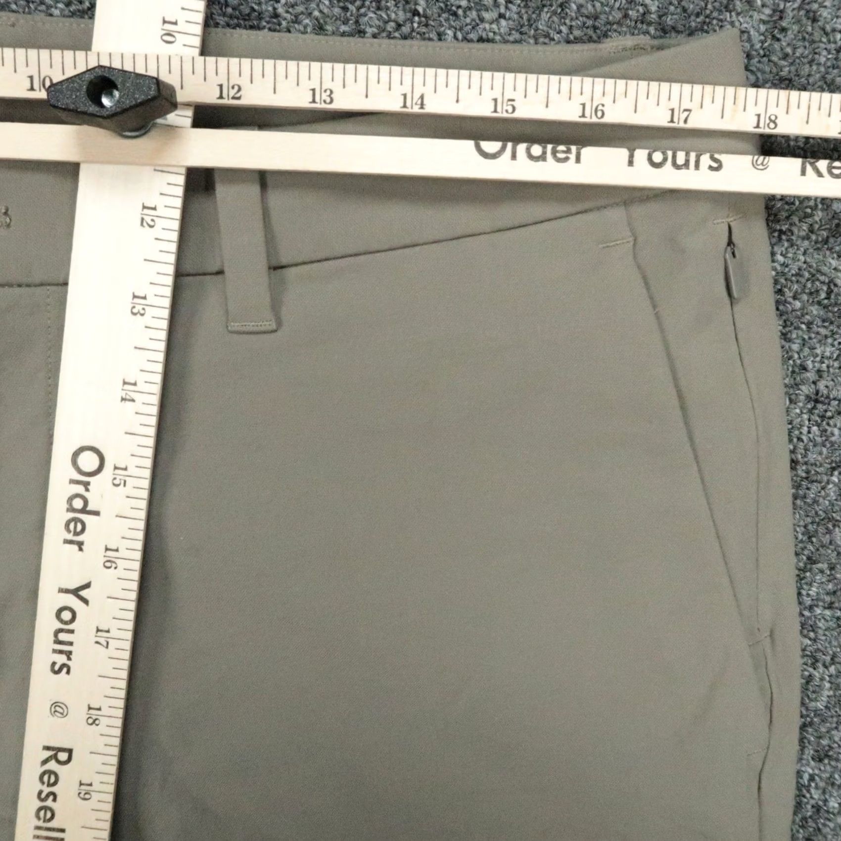 Lululemon Lululemon Mens ABC Slim Fit Rover Brown Stretch Cotton Trouser Pants 34x30 Versa Size US 34 / EU 50 - 7 Thumbnail