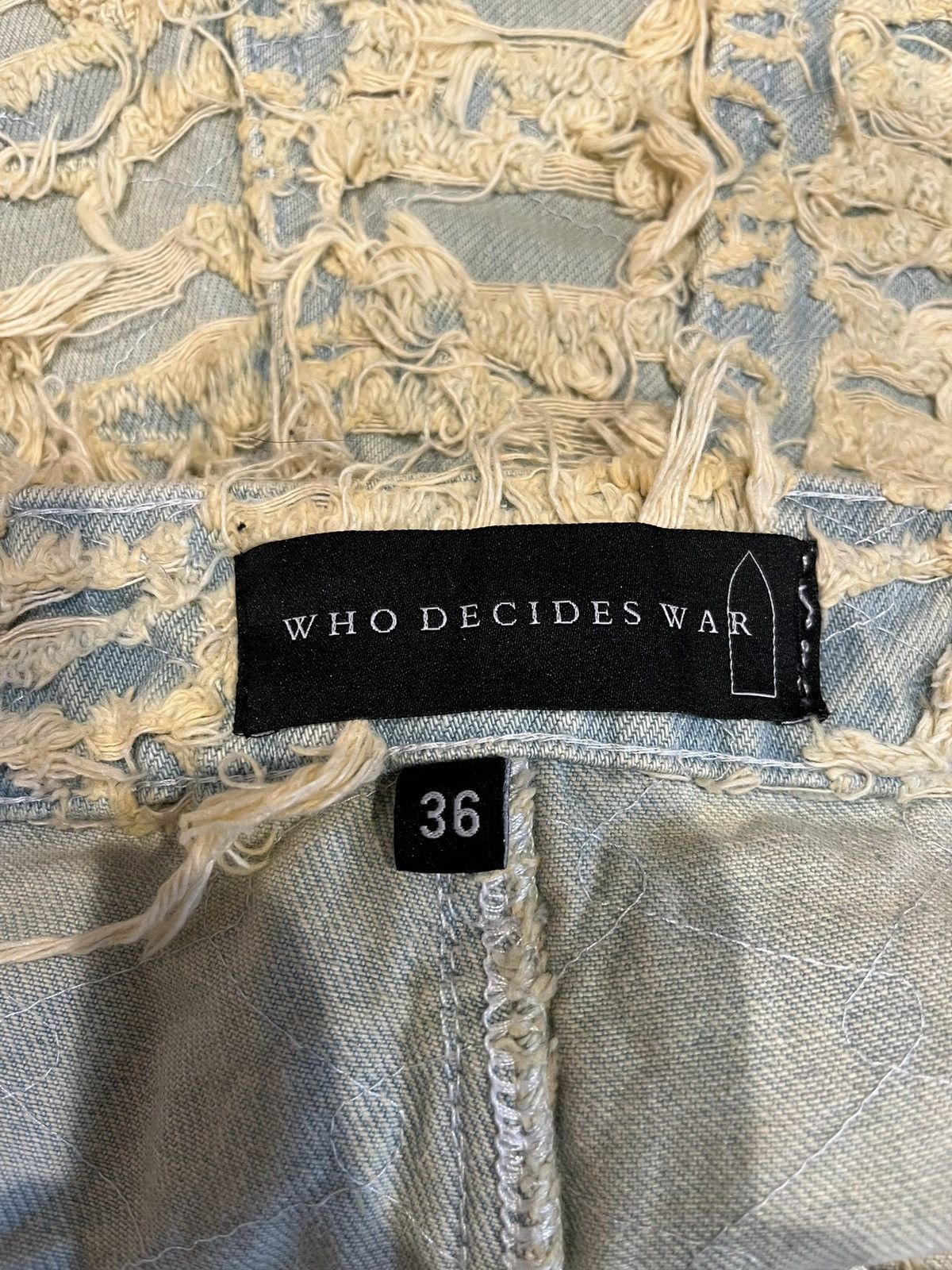 Who Decides War Who Decides War Husk Denim Shorts Size US 36 / EU 52 - 3 Thumbnail