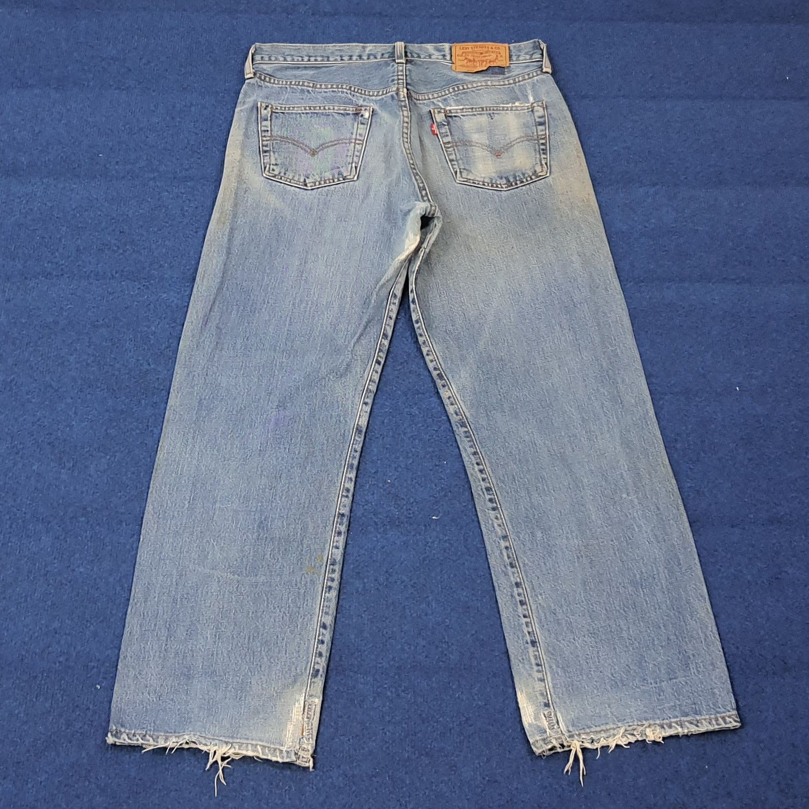 Levi's VINTAGE LEVI'S 502 Rare Redline Selvedge Denim Jeans C272N8 Size US 32 / EU 48 - 4 Thumbnail