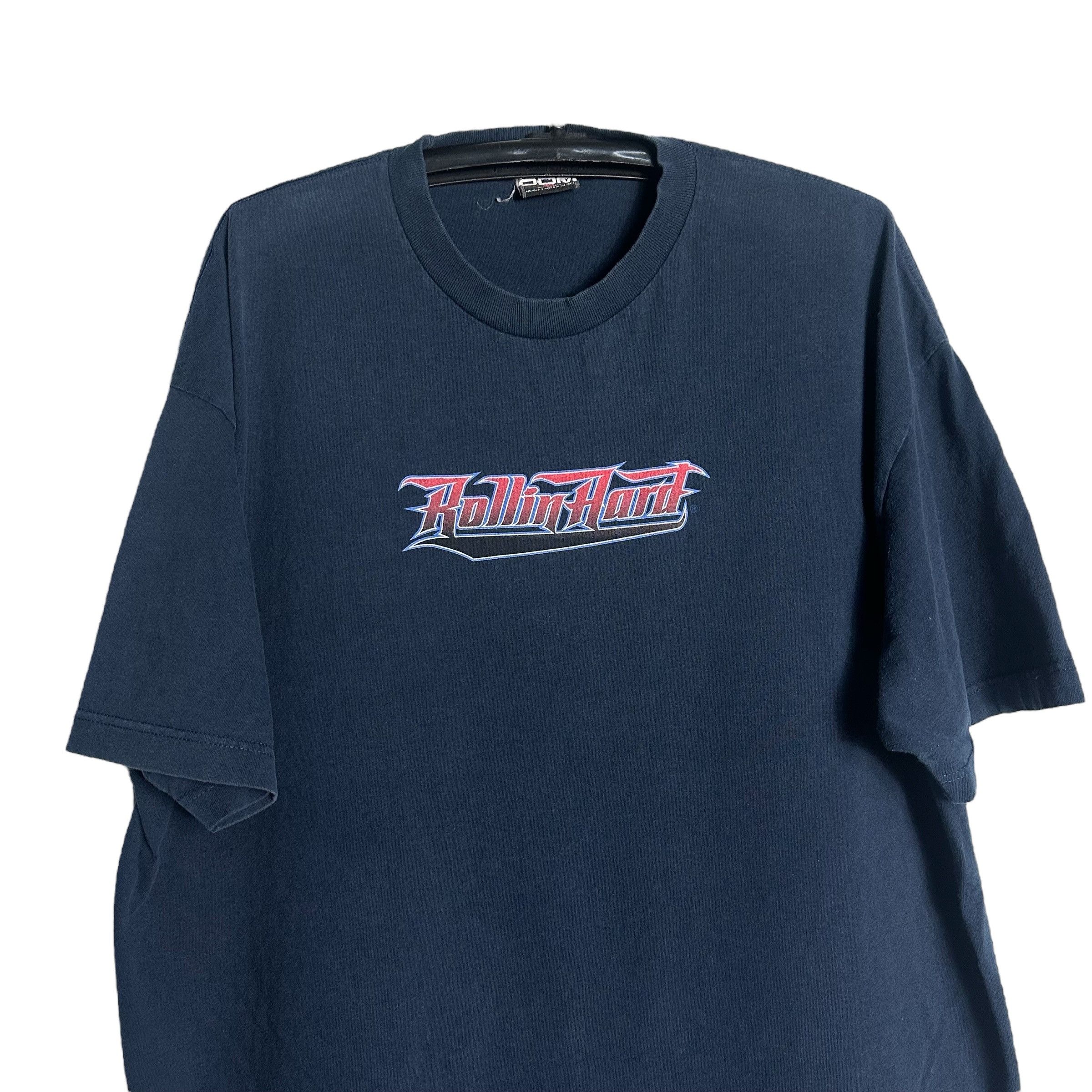 Vintage 🔥RARE🔥Vintage Rollin Hard Super Sport T-shirt Size US XXL / EU 58 / 5 - 5 Thumbnail