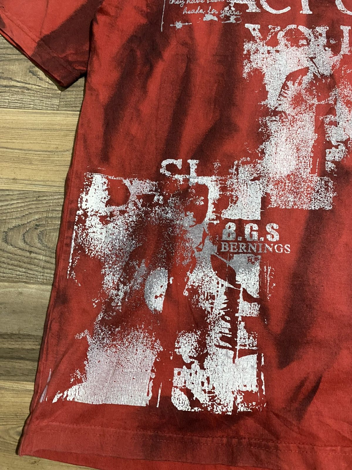 If Six Was Nine × Japanese Brand × Le Grande Bleu (L.G.B.) Japanese Bernings Sho Poem Tees Lgb Styled Size US M / EU 48-50 / 2 - 7 Thumbnail