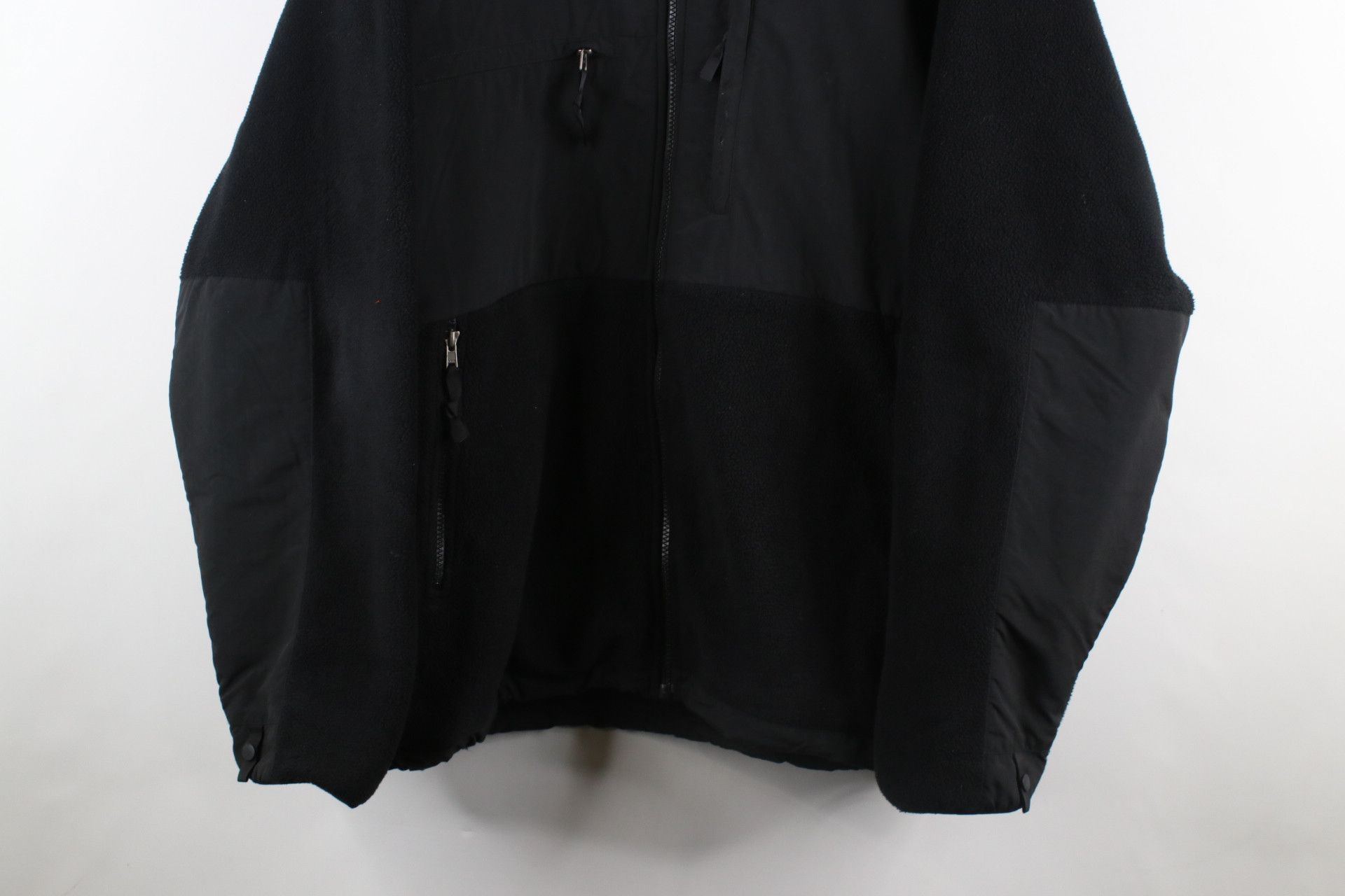 The North Face × Vintage Vintage The North Face Distressed Denali Fleece Jacket Black Size US XXL / EU 58 / 5 - 3 Thumbnail