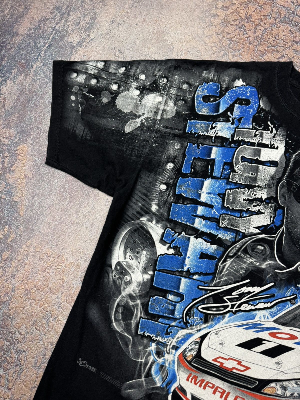 NASCAR Tony Stewart Vintage NASCAR T-Shirt Size US XXL / EU 58 / 5 - 7 Thumbnail
