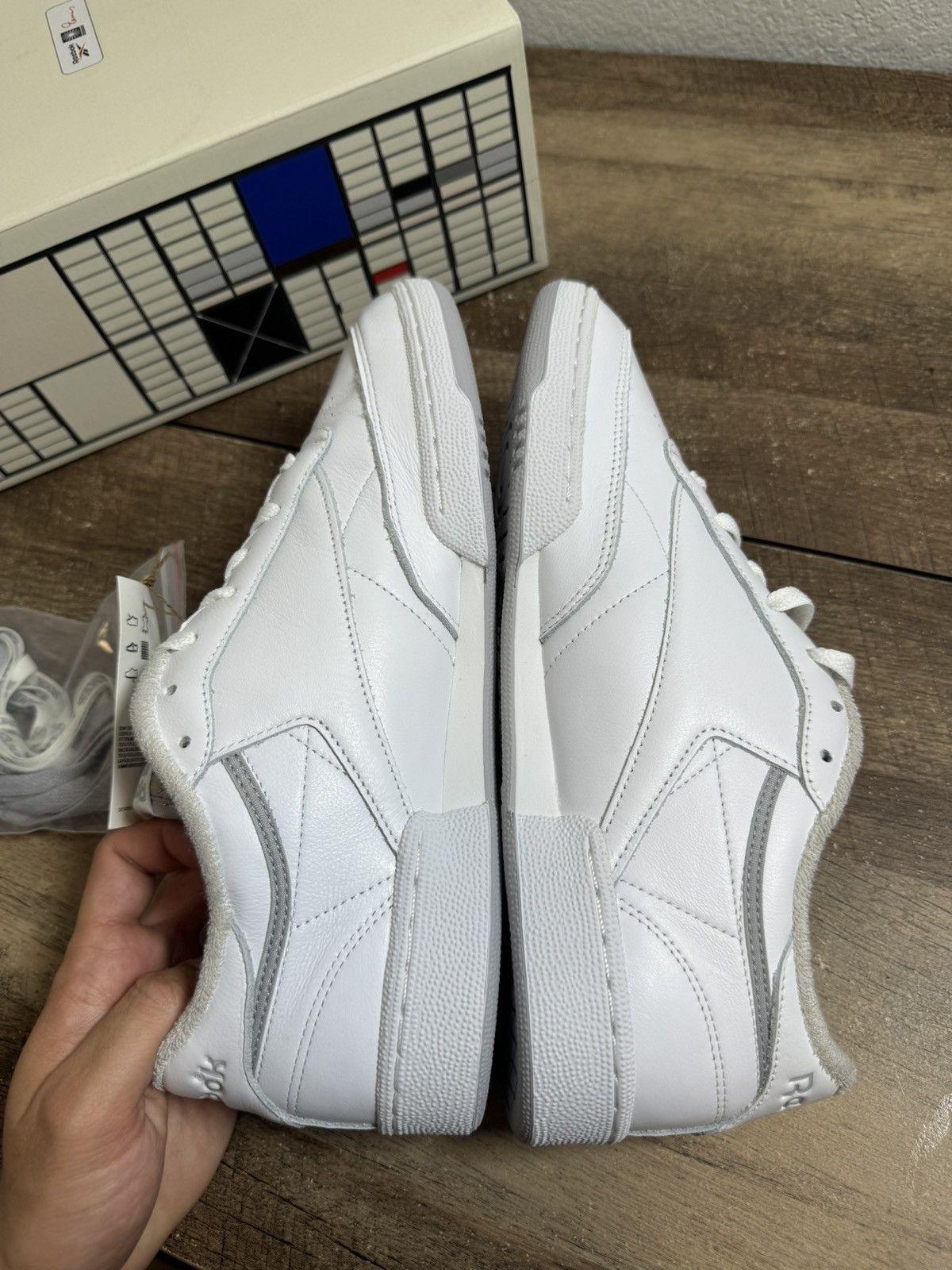 Reebok Reebok Club C 85 x Eames Office Monotone Pack Size 10.5 NEW Size US 10.5 / EU 43-44 - 5 Thumbnail
