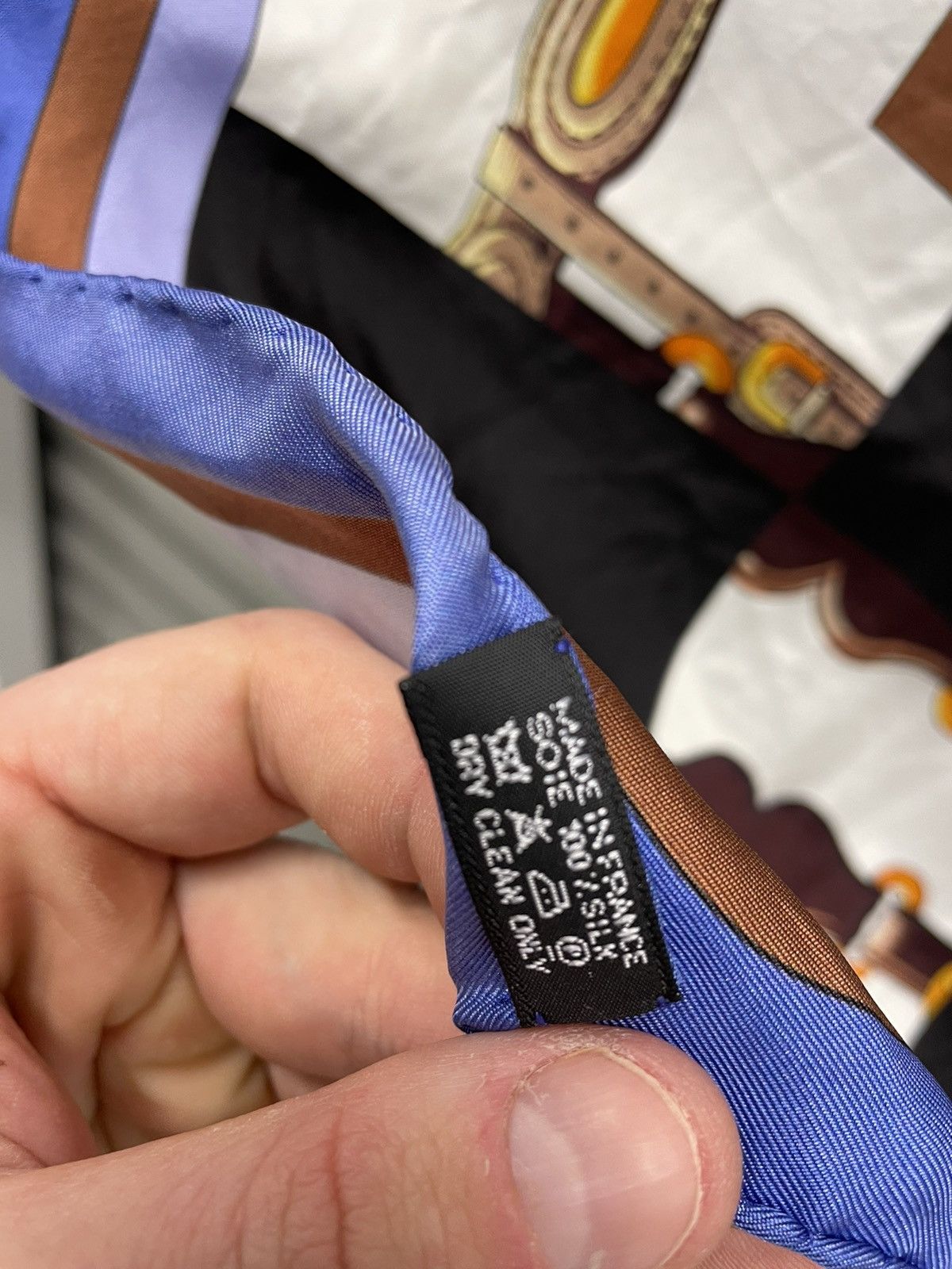 Comme des Garcons × Hermes Rare Comme des Garçons x Hermès Silk Scarf Size ONE SIZE - 8 Thumbnail