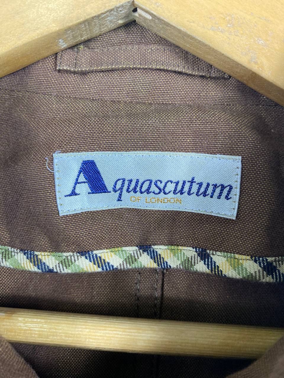 Aquascutum aquascutum khakis jacket nice design Size L / US 10 / IT 46 - 5 Thumbnail