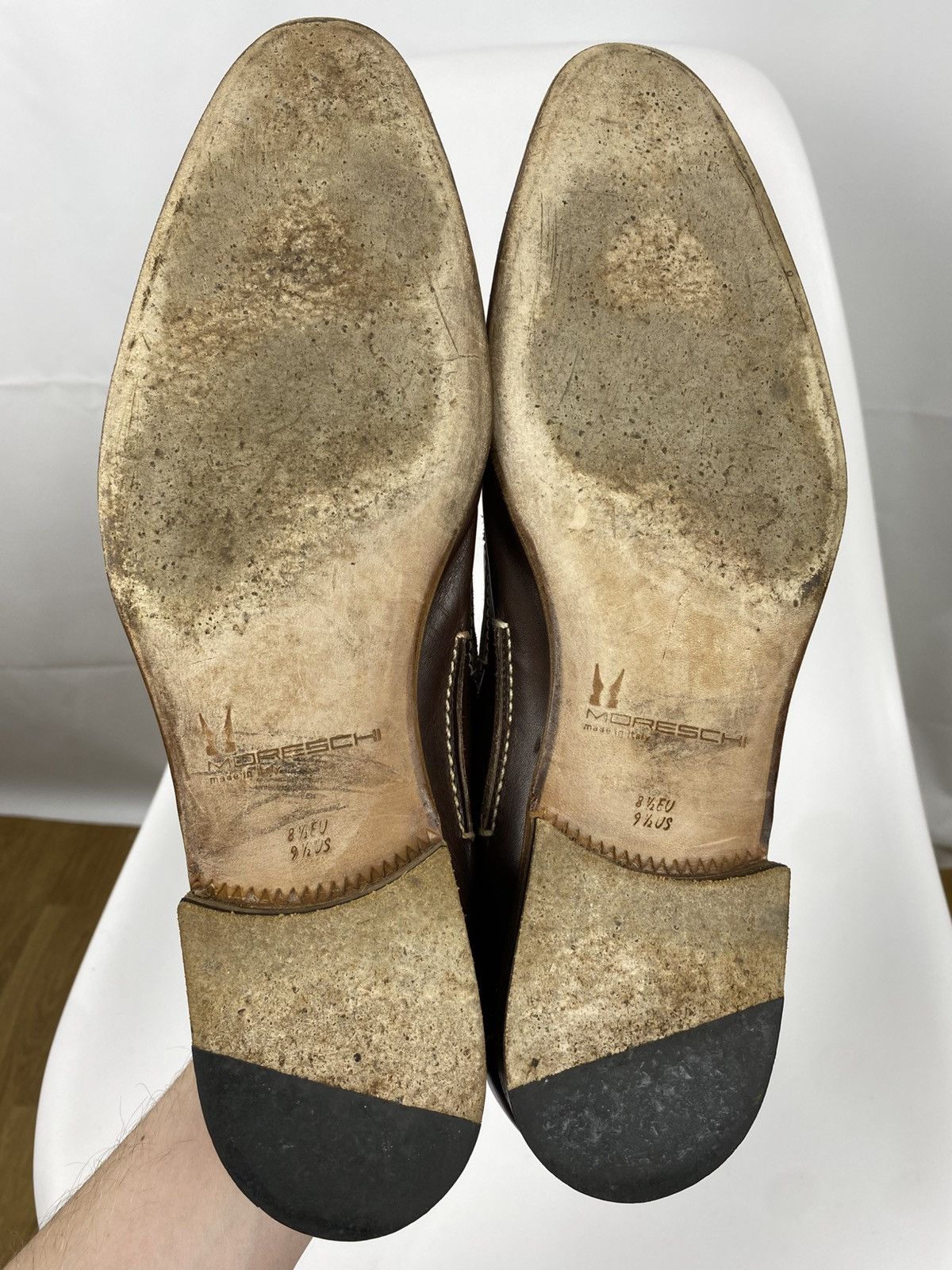 Moreschi Moreschi Genuine Leather Loafers size EU8,5 US9,5 Size US 9 / EU 42 - 7 Thumbnail