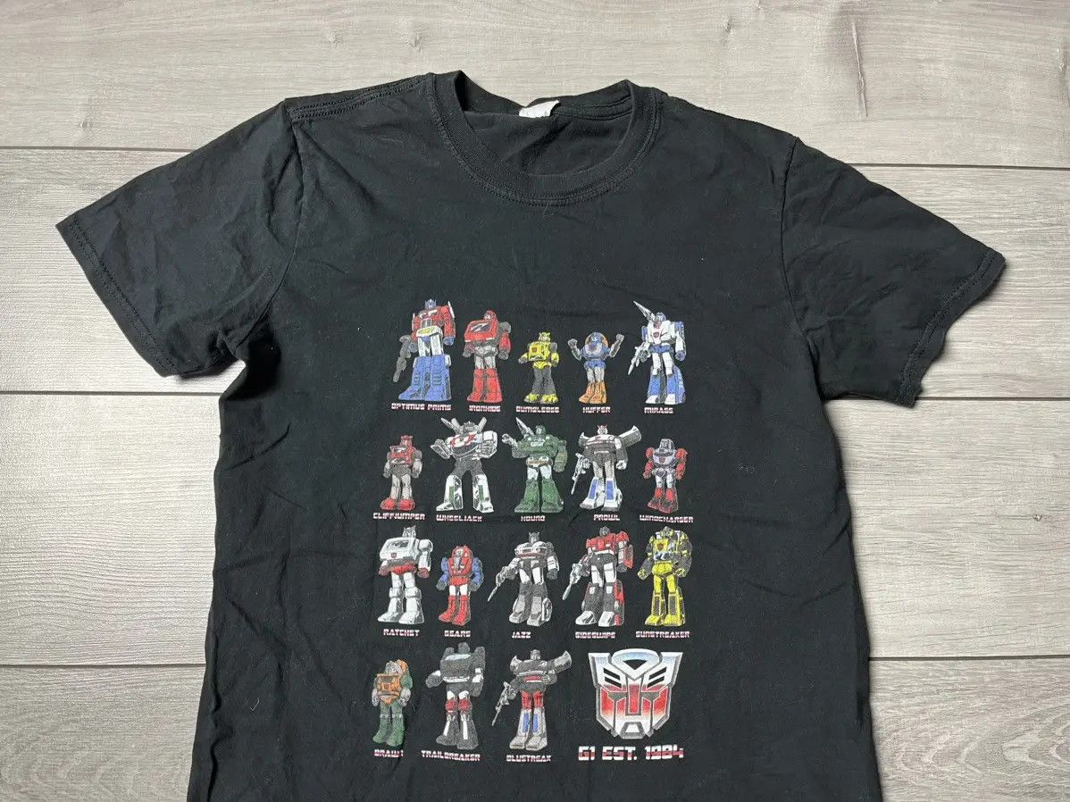Anime Movie Tshirt Transformer retro all hero size Medium Size US M / EU 48-50 / 2 - 3 Thumbnail