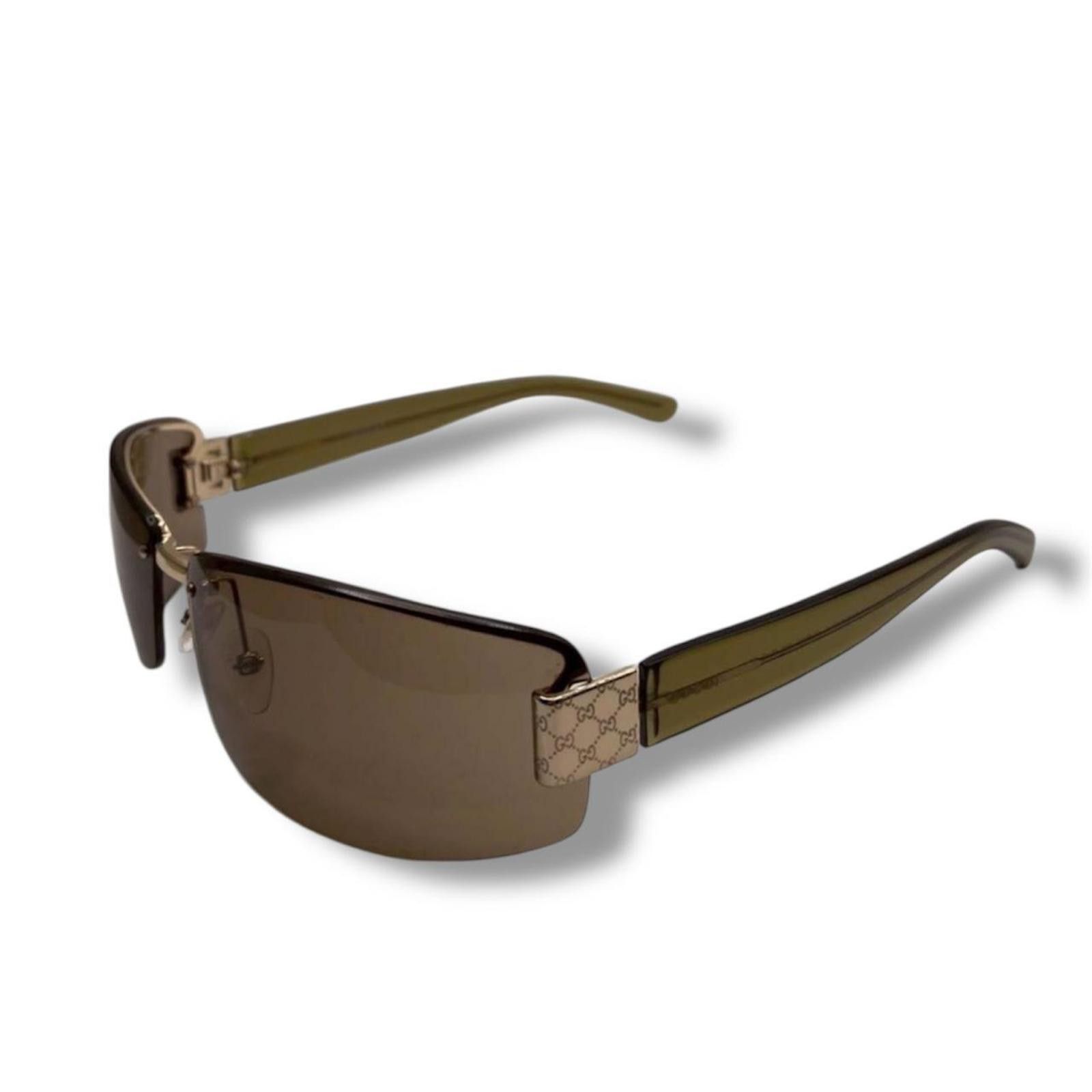 Gucci Gucci authentic rimless vintage sunglasses Size ONE SIZE - 1 Thumbnail