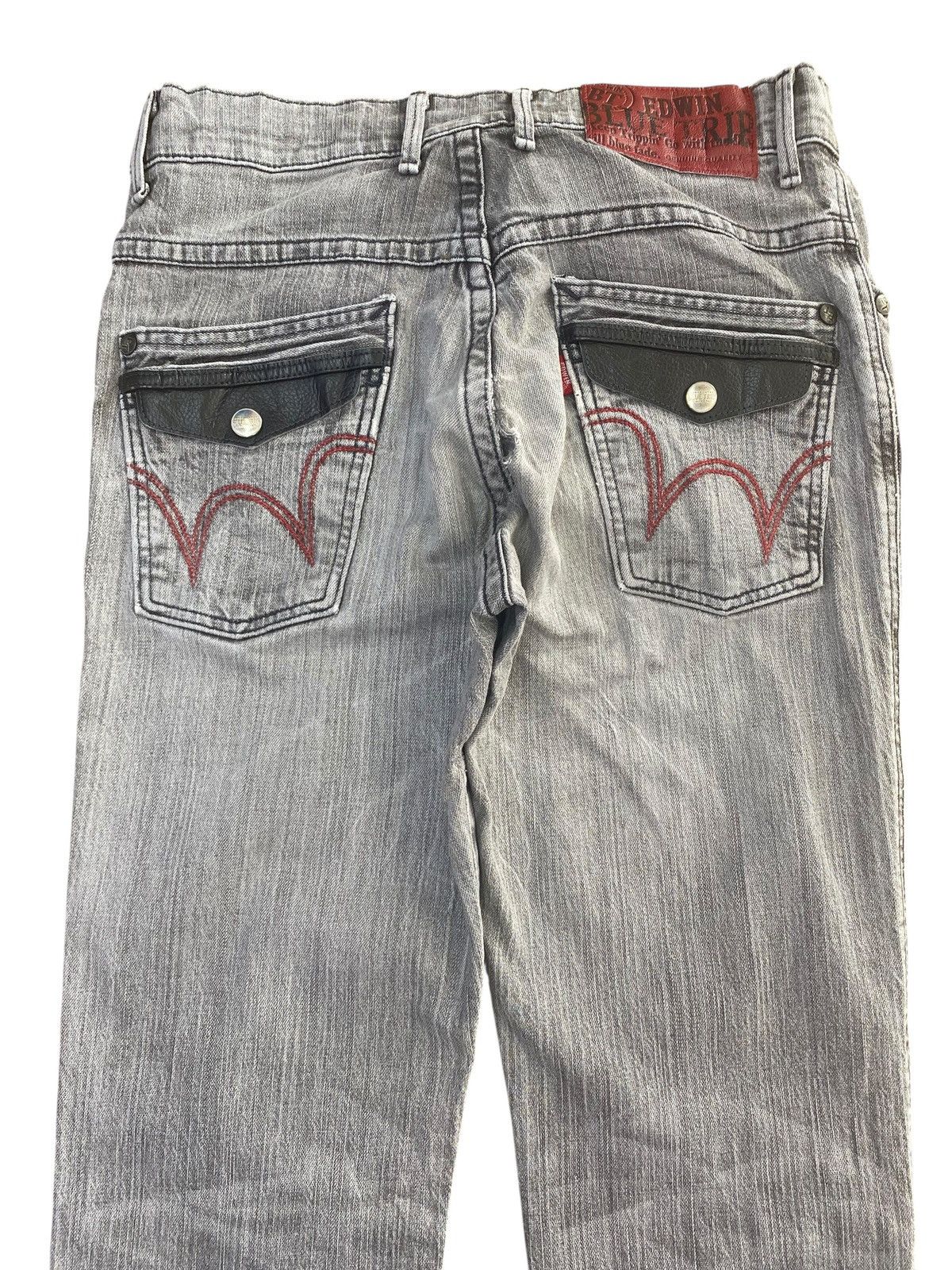 Edwin Blue Trip Edwin Acid Light Wash Style Loose Jeans Size US 30 / EU 46 - 4 Thumbnail