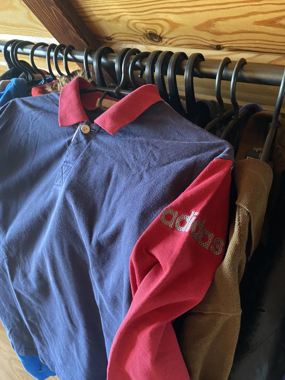 Adidas Vintage Adidas 1994 WorldCupUsa 94 LongSleeve Regby Rare SzS Size US S / EU 44-46 / 1 - 5 Thumbnail