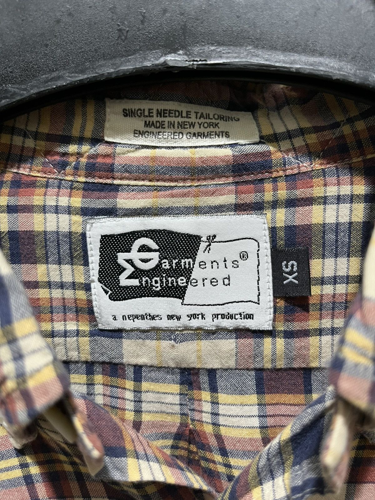 Engineered Garments Engeneered Garment Plaid Shirt Size US XS / EU 42 / 0 - 8 Thumbnail