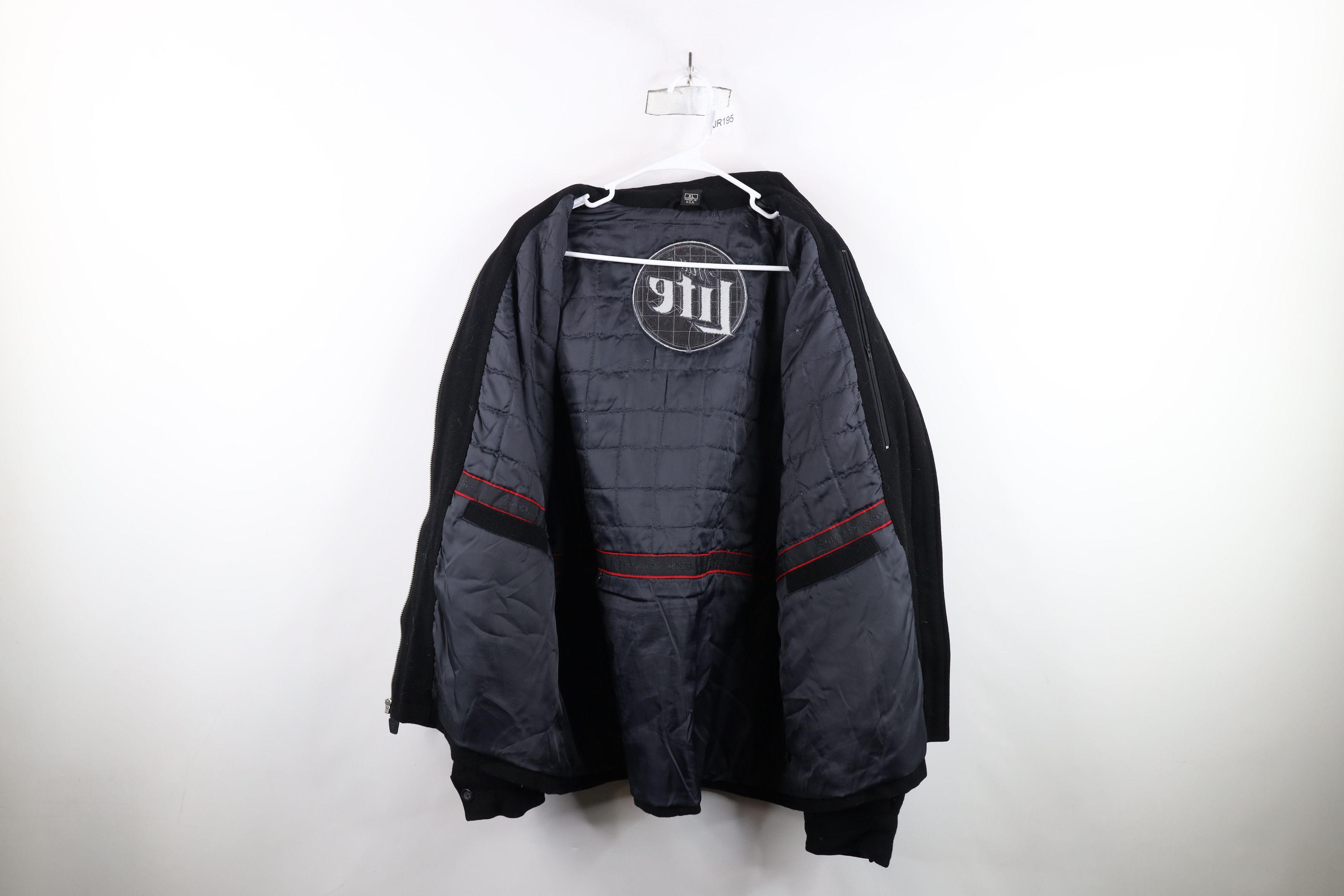 Vintage Vintage 90s Wings Hockey Miller Lite Beer Wool Jacket USA Size US XL / EU 56 / 4 - 9 Thumbnail