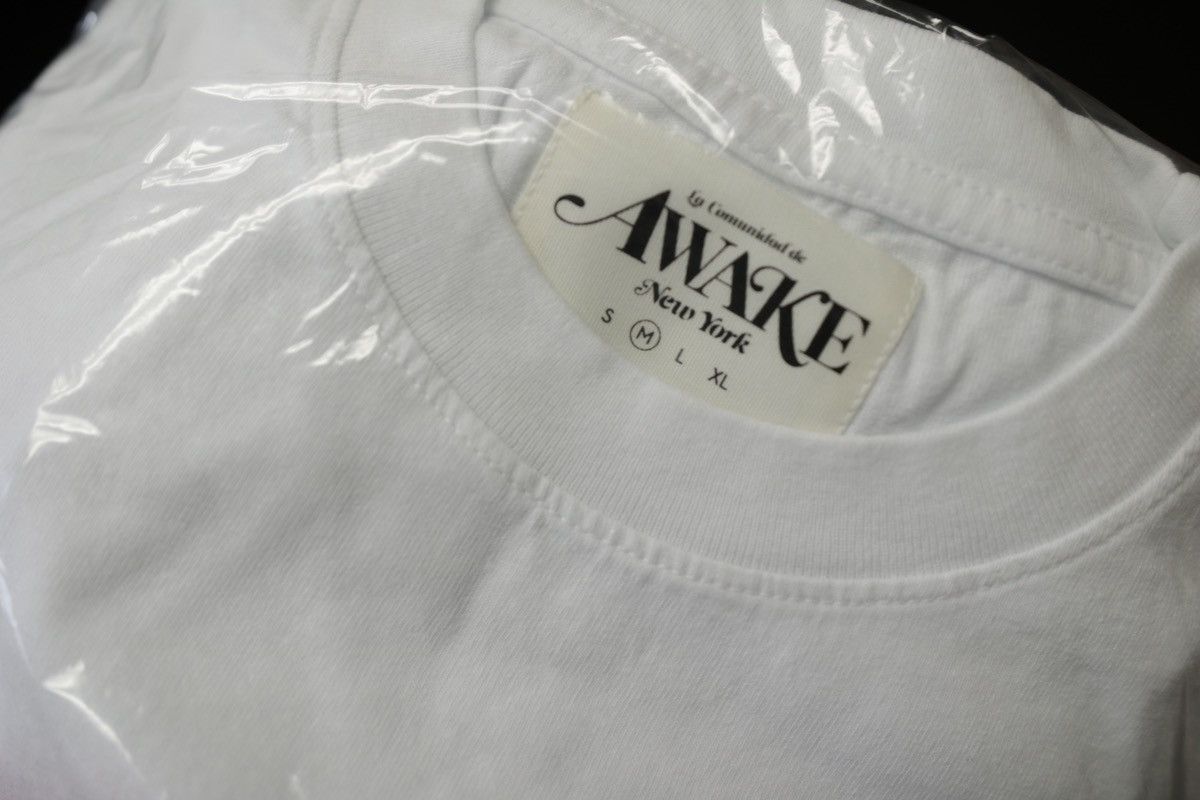 Awake NY White Sz Medium Awake NY Living the Dream Tee Size US M / EU 48-50 / 2 - 2 Thumbnail