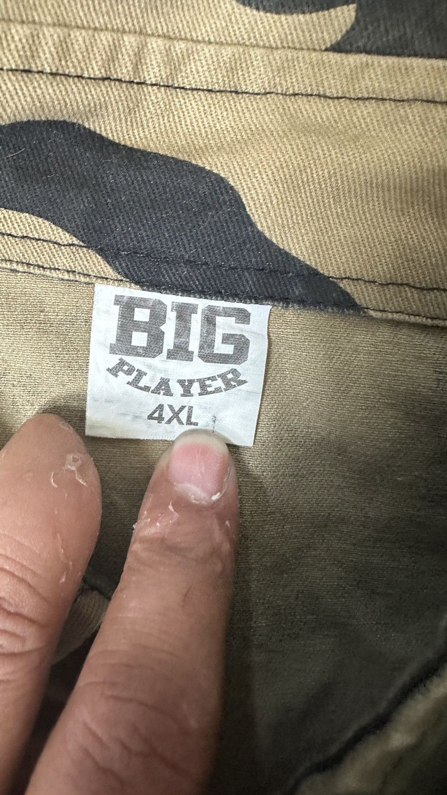 Vintage VIBTAGE MILITARY BIG PLAYER POLO TEE Size US XL / EU 56 / 4 - 4 Thumbnail