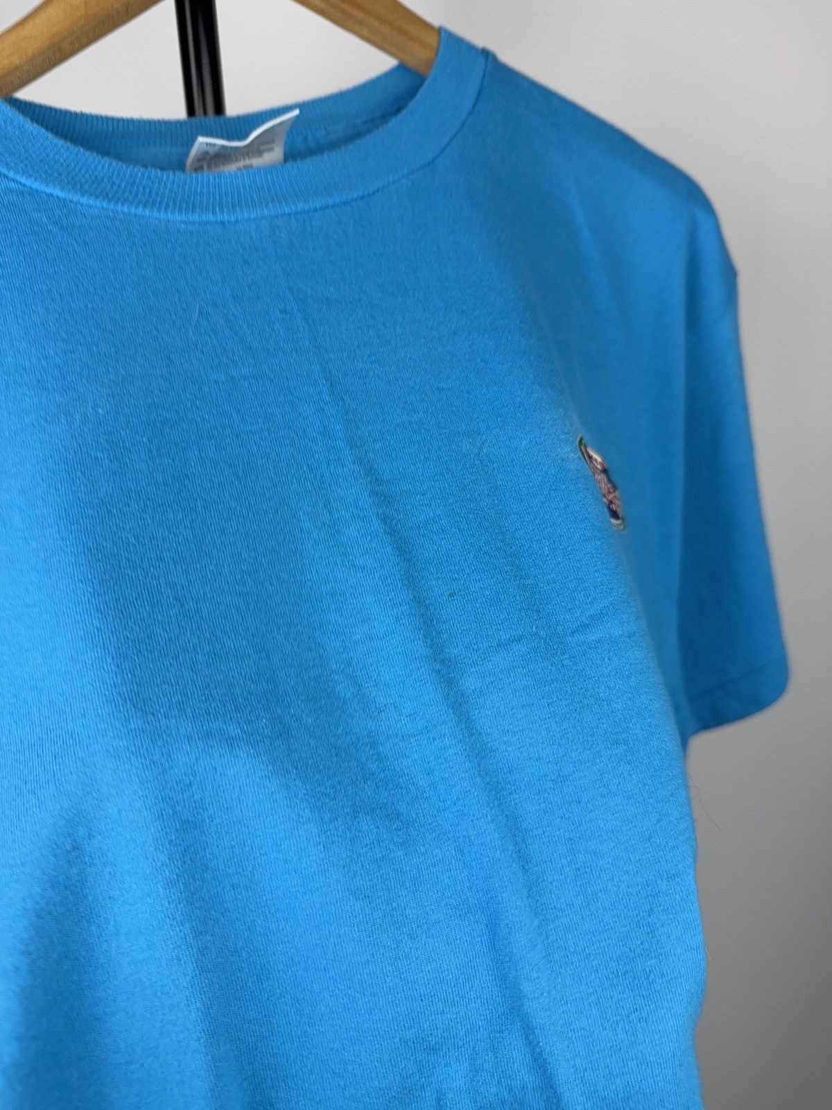 Vintage 1999 Waikiki Beach Hawaii Surf Graphic T-Shirt Tultex L Blue Size US L / EU 52-54 / 3 - 6 Thumbnail