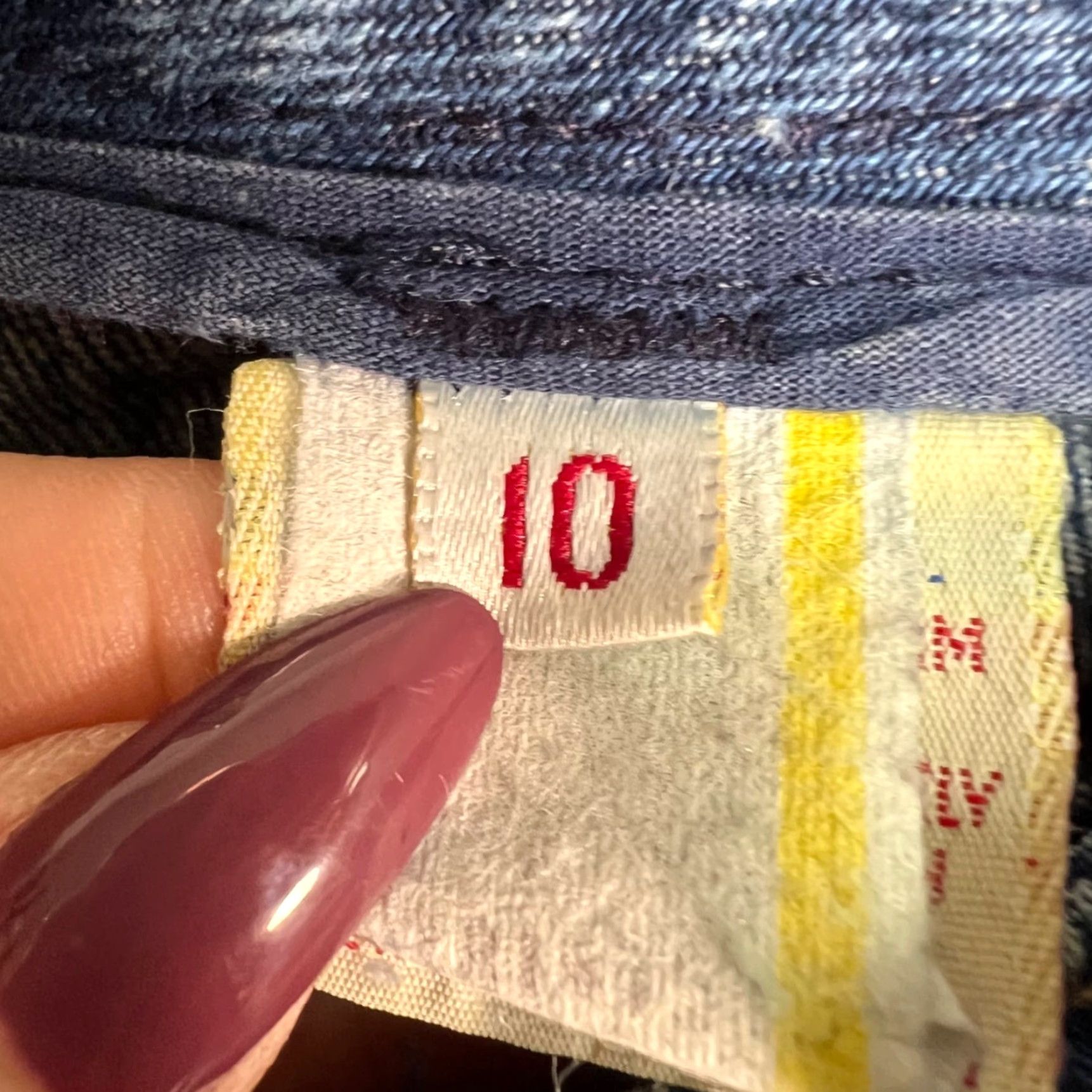 Calvin Klein VINTAGE Calvin Klein Womens Size 10 High-Waist Straight-Leg Jeans Blue Denim Size 32" / US 10 / IT 46 - 4 Thumbnail
