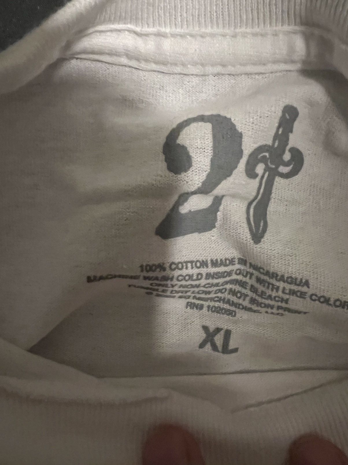 21 Savage “It’s all a blur” Tour Merch Size US XL / EU 56 / 4 - 3 Thumbnail