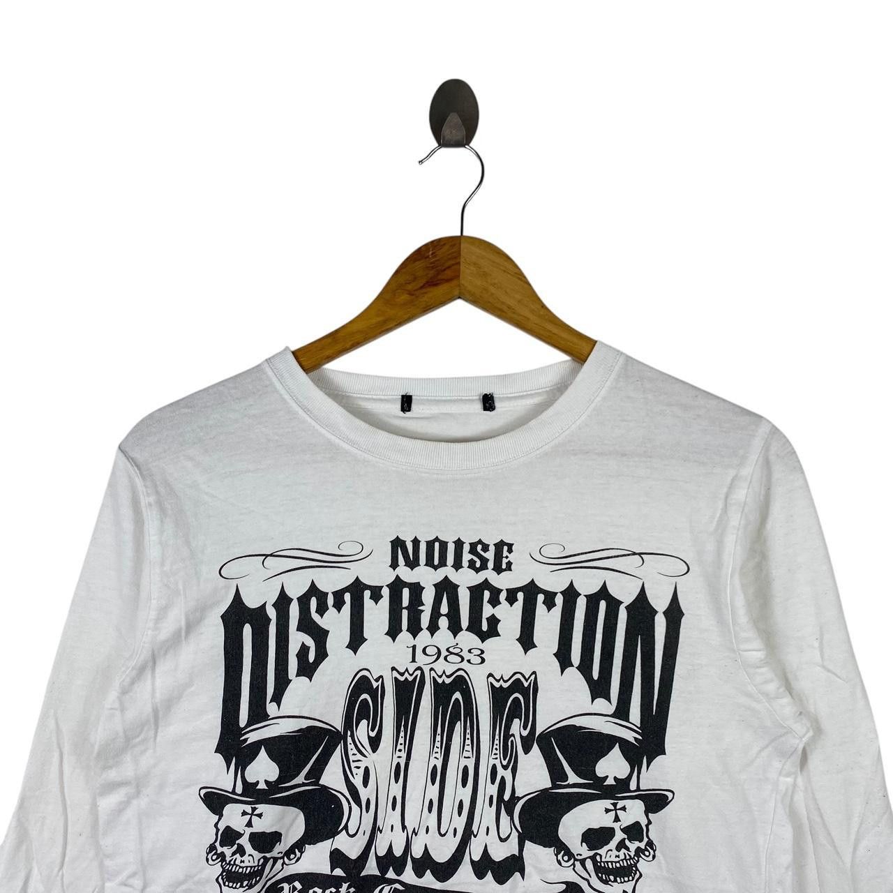 Other JAPAN NOISE DISTRACTION Rock Community Skull Tee Shirt Top Size S / US 4 / IT 40 - 2 Thumbnail