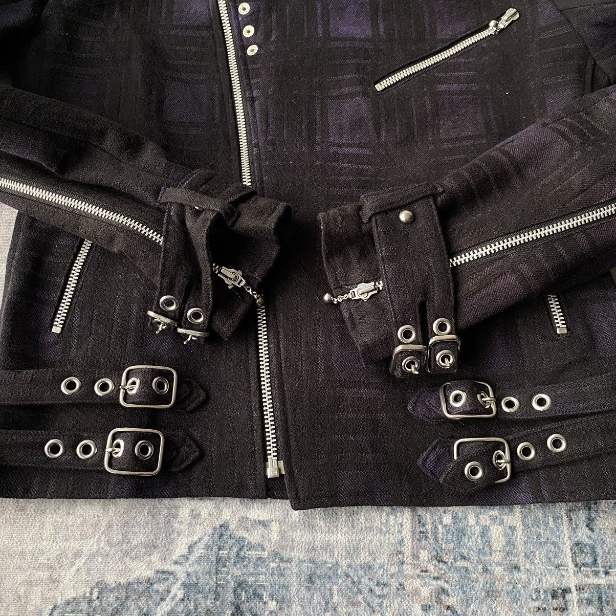 14th Addiction × If Six Was Nine × Le Grande Bleu (L.G.B.) Black Peace Now Punk Rider Jacket Size US M / EU 48-50 / 2 - 14 Thumbnail