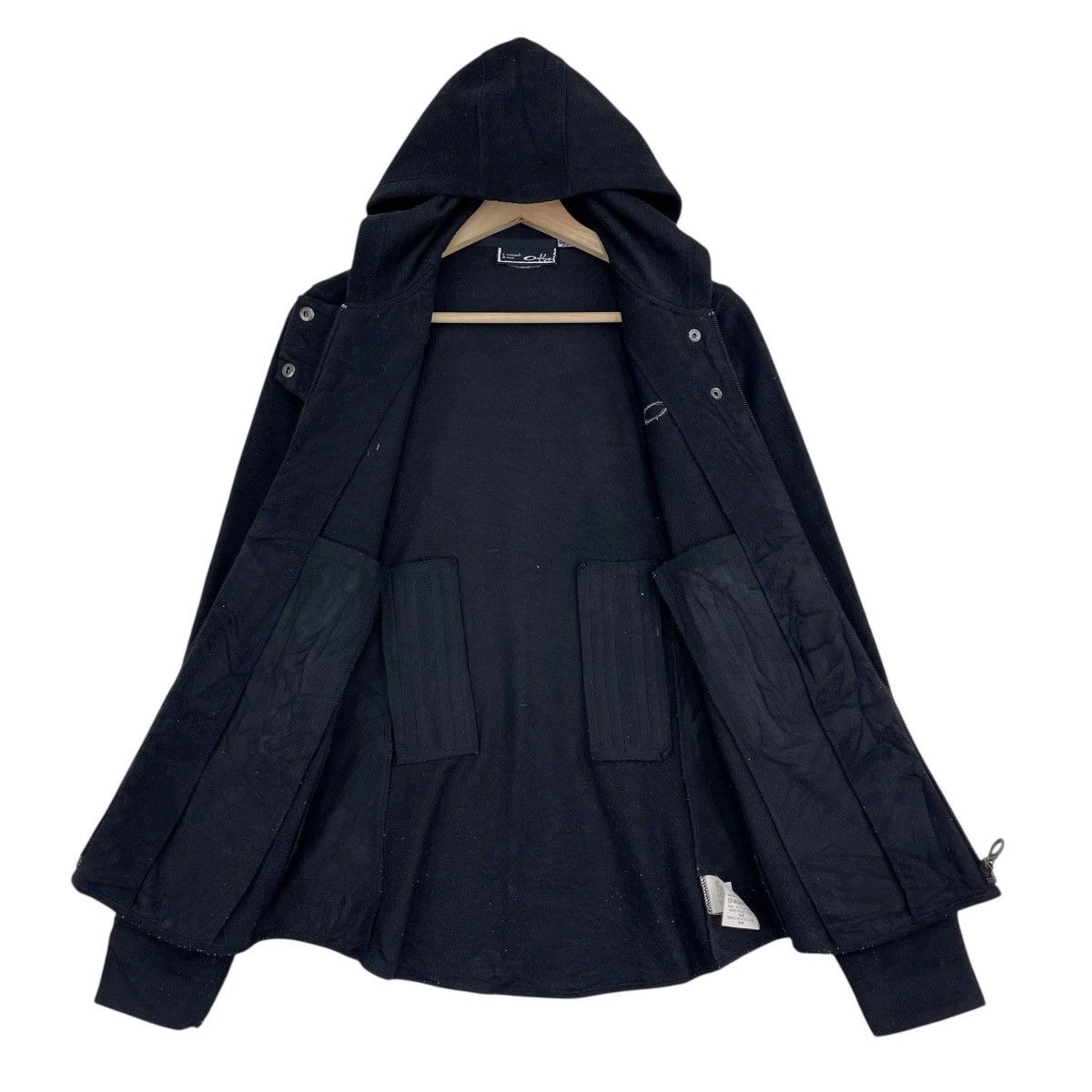 Oakley × Vintage Oakley Black Hoodie Fleece Jacket Size M / US 6-8 / IT 42-44 - 3 Thumbnail