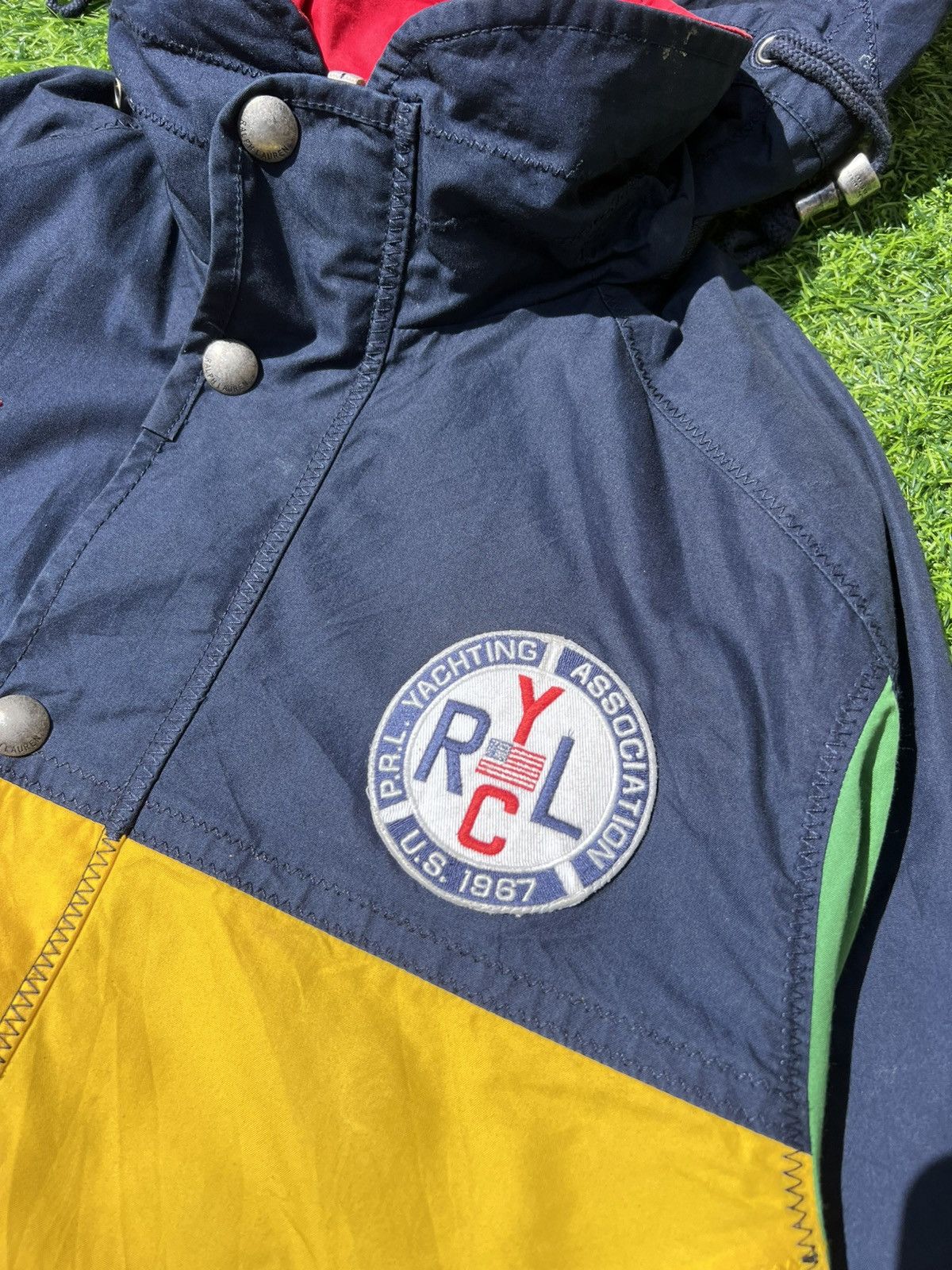 Polo Ralph Lauren VINTAGE POLO 90s RALPH LAUREN RL67 YACHTING JACKET -size M Size US M / EU 48-50 / 2 - 2 Thumbnail