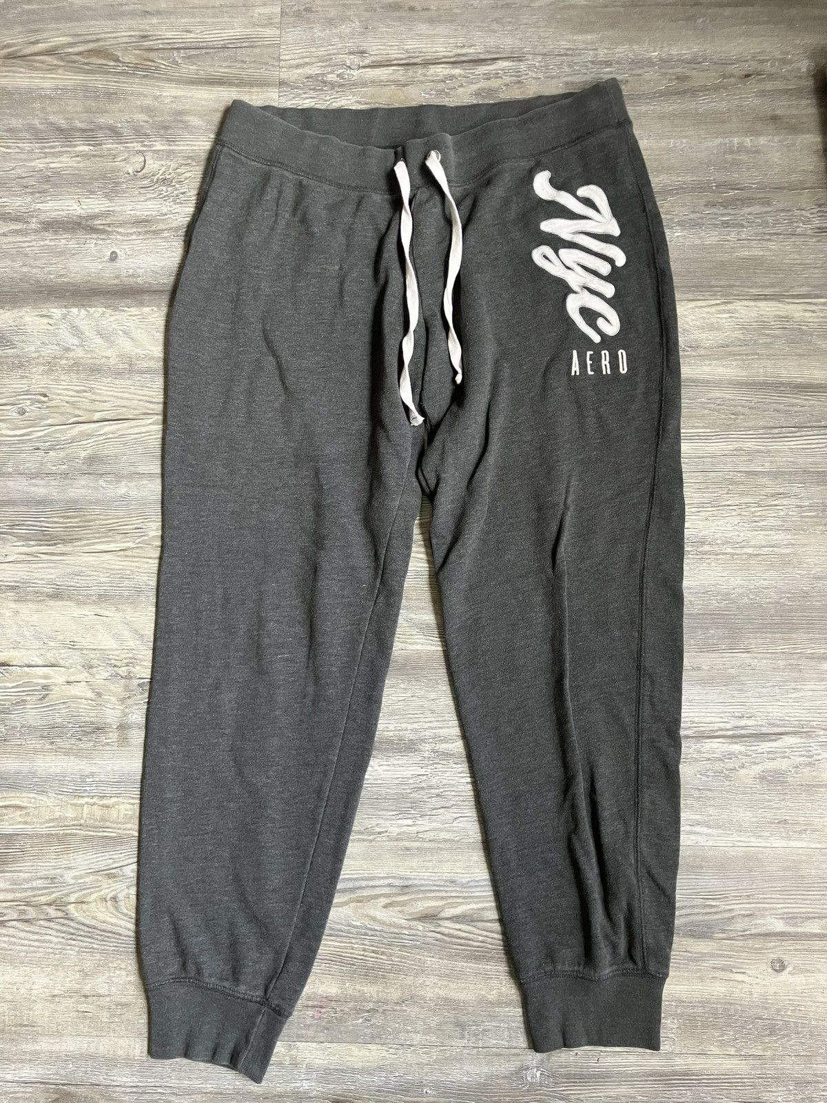 Aeropostale Grey NYC Aeropostale Sweatpants Size 28" / US 6 / IT 42 - 1 Thumbnail
