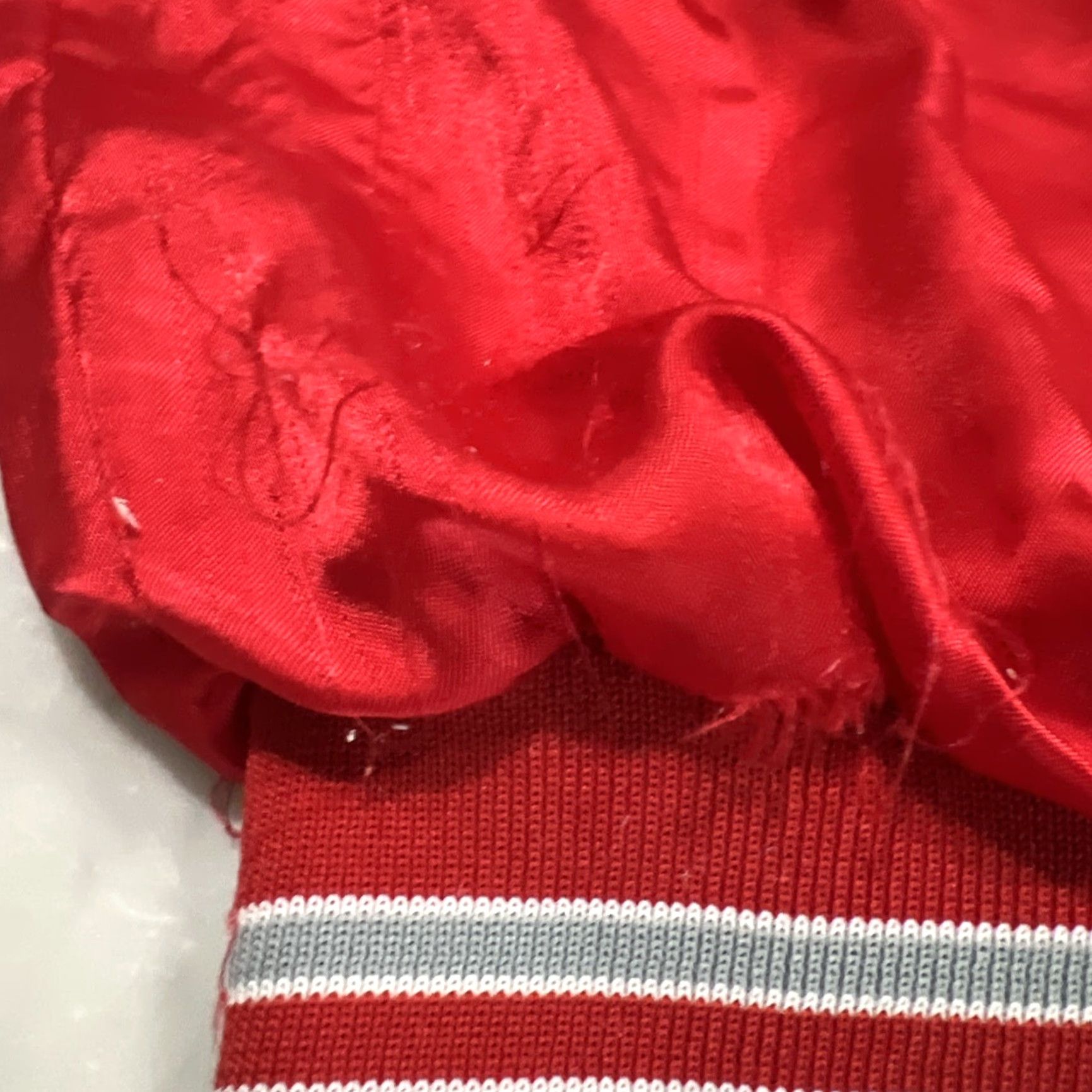 Vintage VINTAGE Capricorn Satin Jacket Men’s M Red Sprint Car Phoenix Racing Association Made USA Size US M / EU 48-50 / 2 - 6 Thumbnail