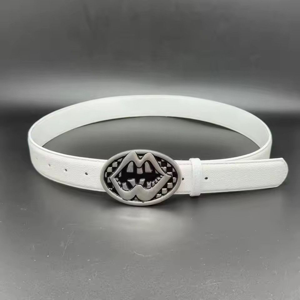 Japanese Brand Gothic Y2K Women Men Mouth Buckle Belt Size ONE SIZE - 1 Thumbnail