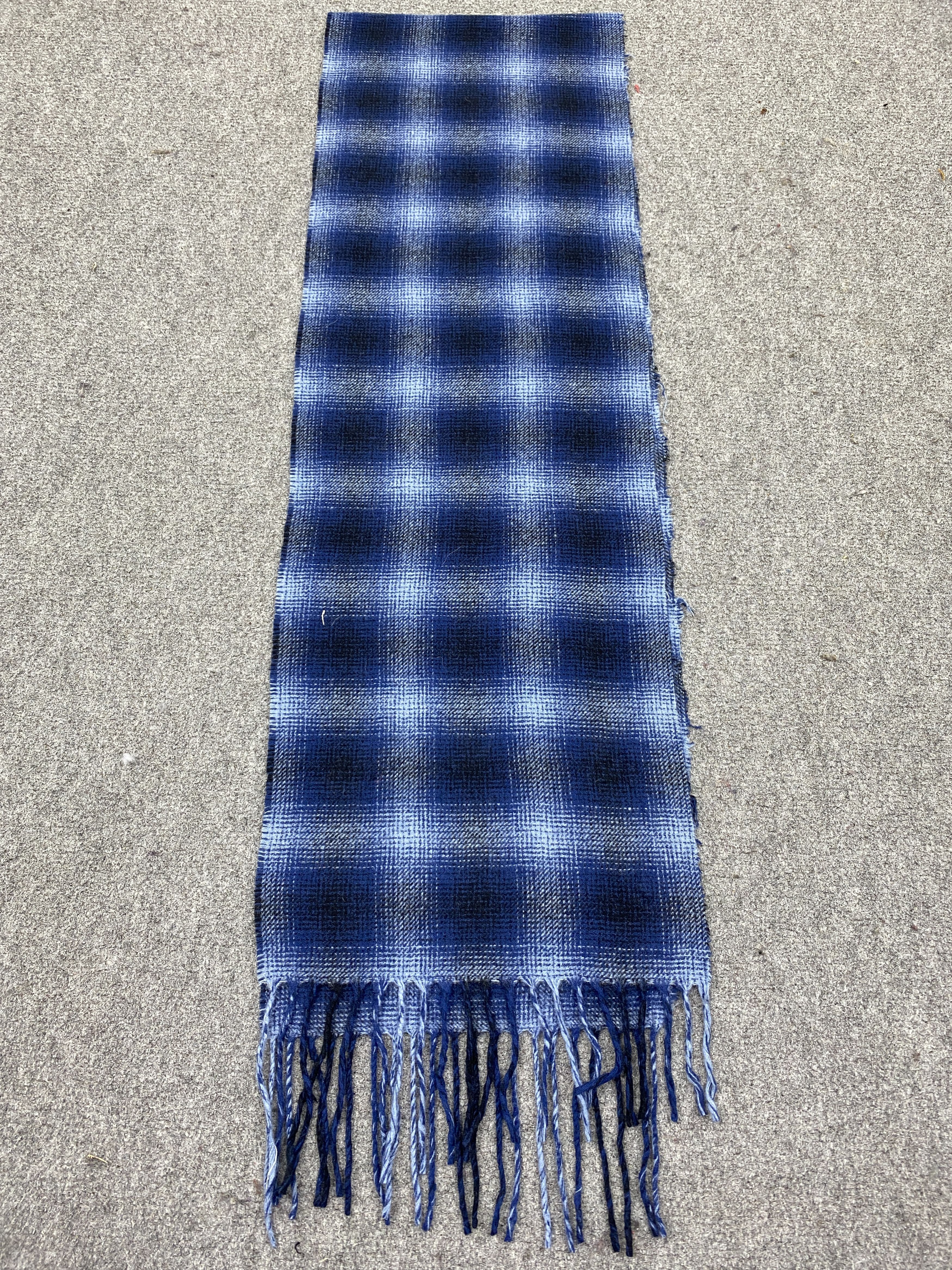 Japanese Brand Japanese Brand Shadowplaid Scarf / Muffler / Neckwear SC0319 Size ONE SIZE - 4 Thumbnail