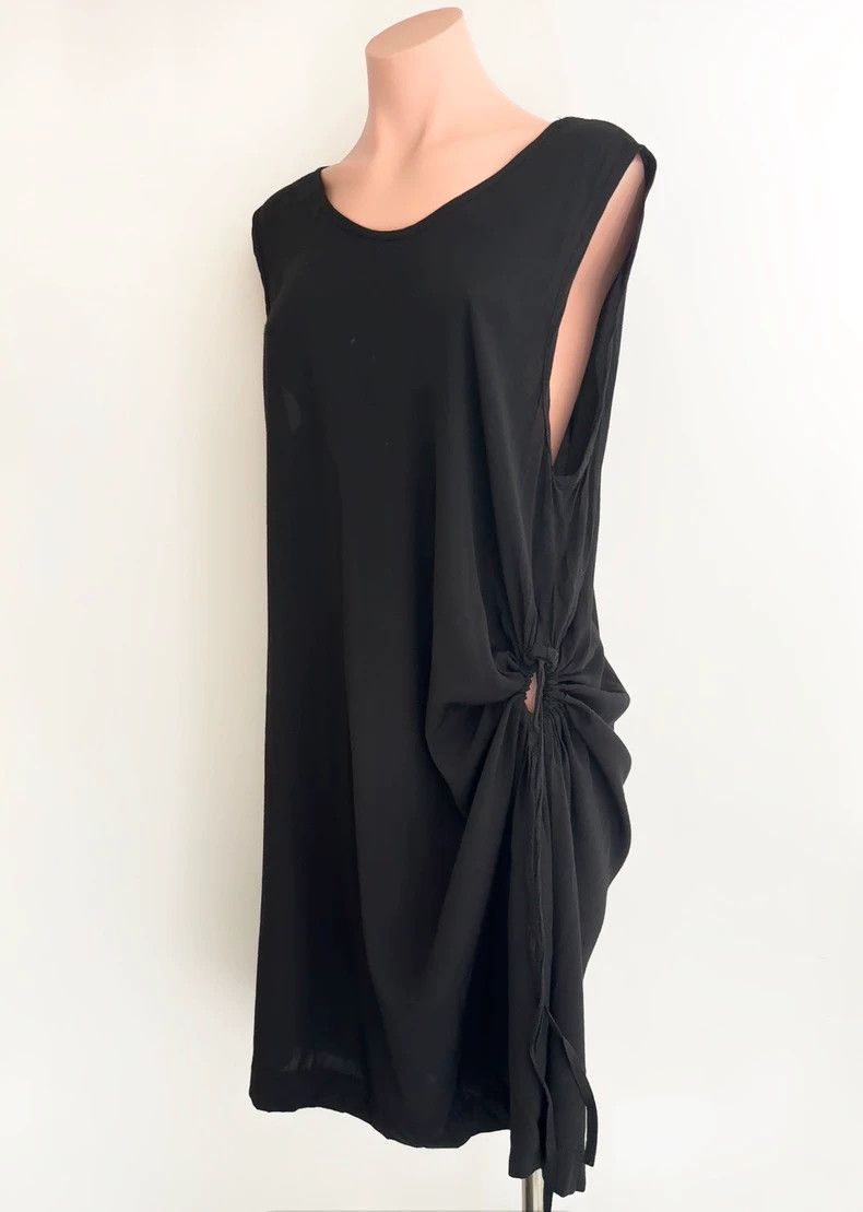 Y's Y's Shaped Drawstring Dress Size XS / US 0-2 / IT 36-38 - 3 Thumbnail
