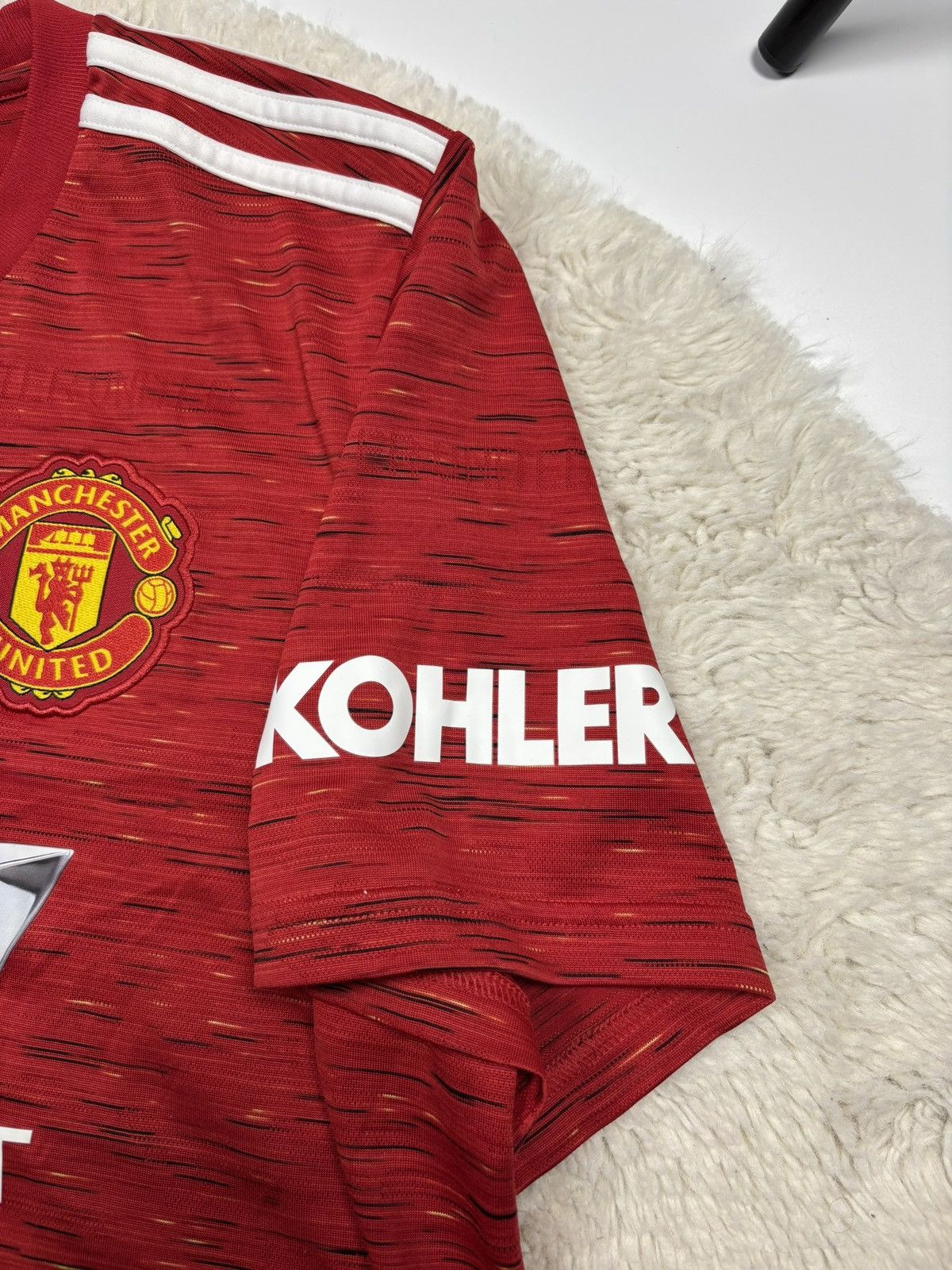 Adidas Adidas FC Manchester United 2020/21 Soccer Jersey Size US L / EU 52-54 / 3 - 5 Thumbnail
